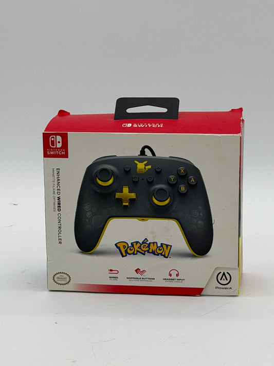 PowerA - Enhanced Wired Controller for Nintendo Switch - Pokemon: Pikachu Grey