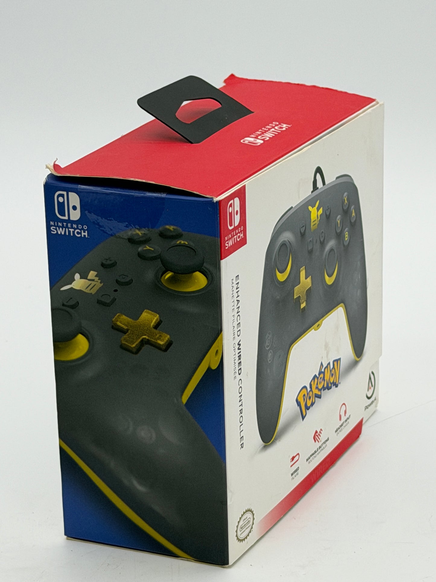 PowerA - Enhanced Wired Controller for Nintendo Switch - Pokemon: Pikachu Grey