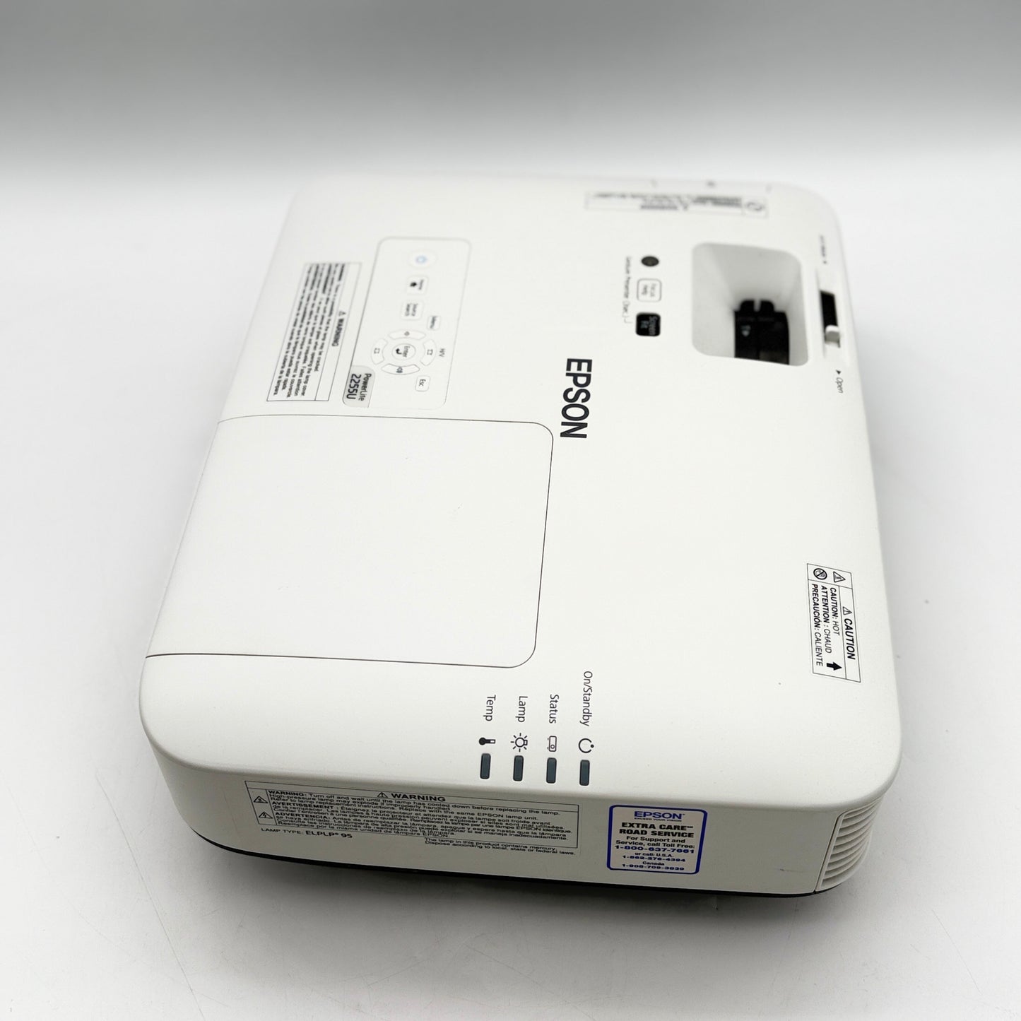 Epson PowerLite 2255U Wireless 3LCD Projector 5000 Lumens WUXGA - Ultra Low 190 Hrs