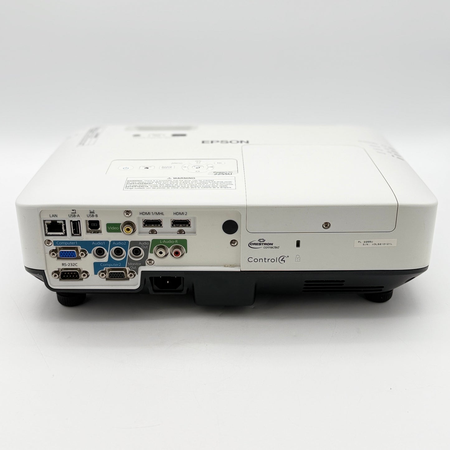 Epson PowerLite 2255U Wireless 3LCD Projector 5000 Lumens WUXGA - Ultra Low 190 Hrs