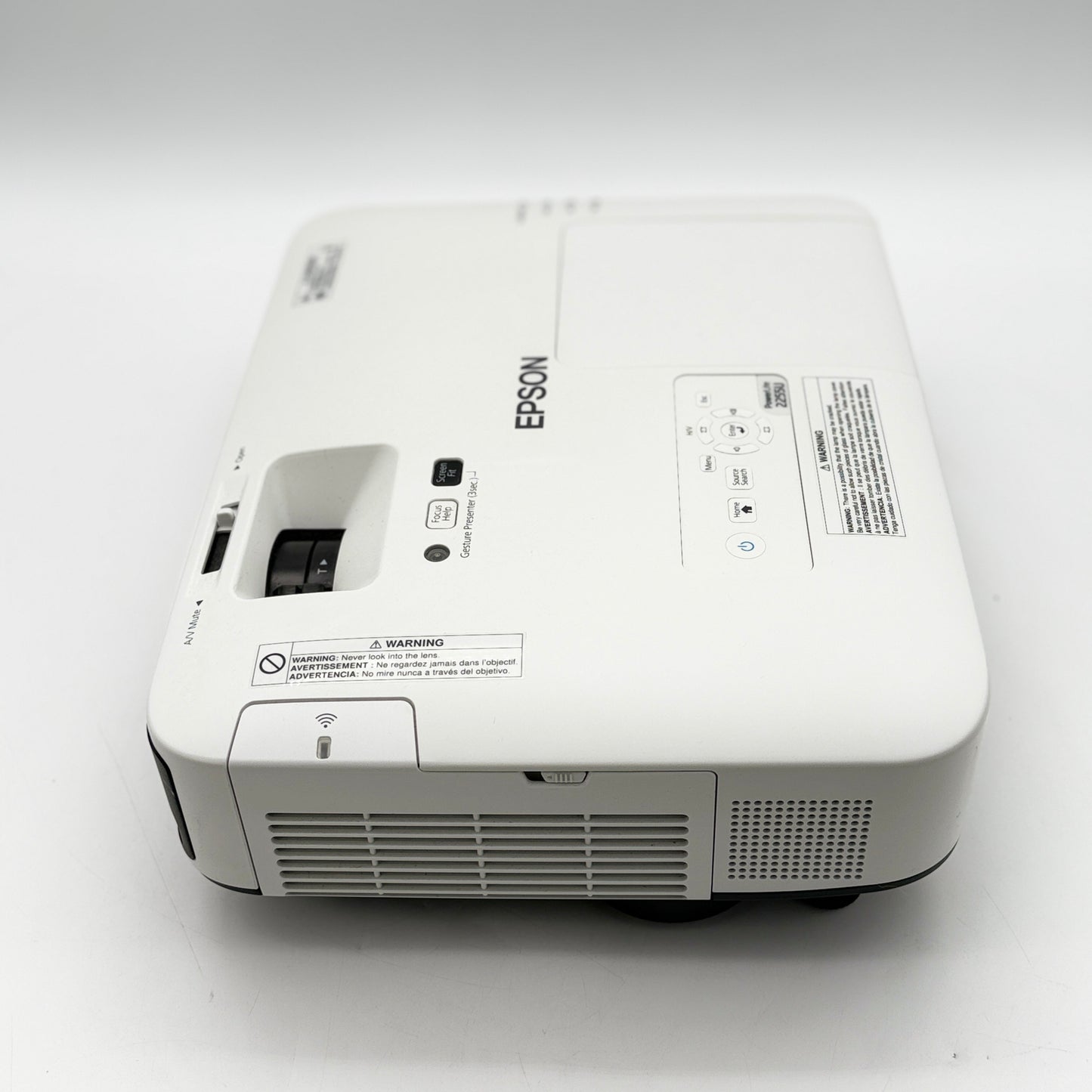 Epson PowerLite 2255U Wireless 3LCD Projector 5000 Lumens WUXGA - Ultra Low 190 Hrs