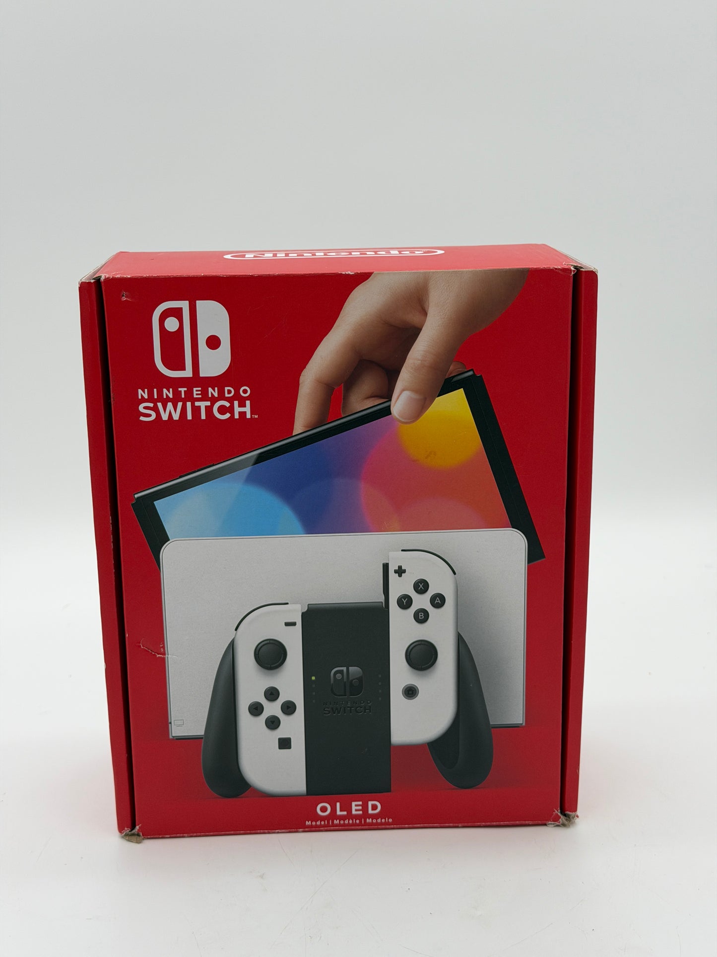 Nintendo Switch OLED Model HEG-001 Handheld Console - 64GB - White