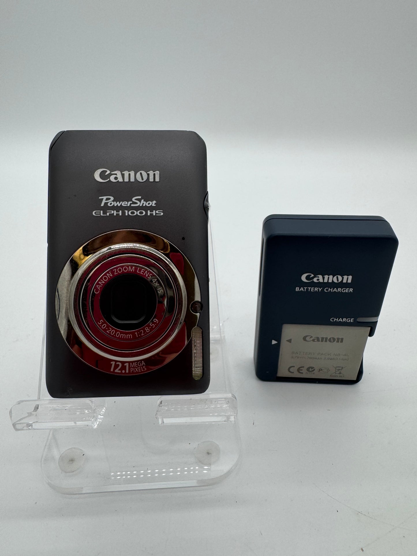 Canon Powershot Elph 100 HS - Gray Digital Camera