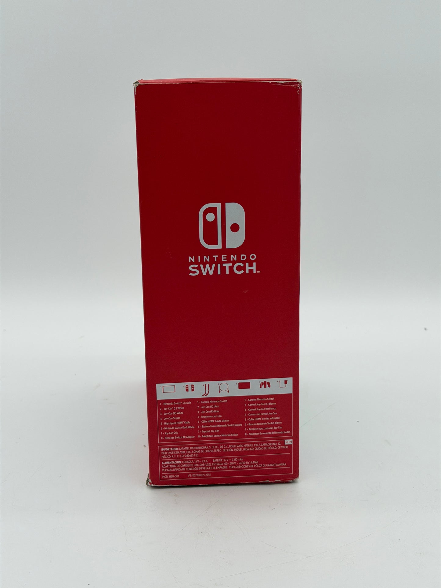 Nintendo Switch OLED Model HEG-001 Handheld Console - 64GB - White