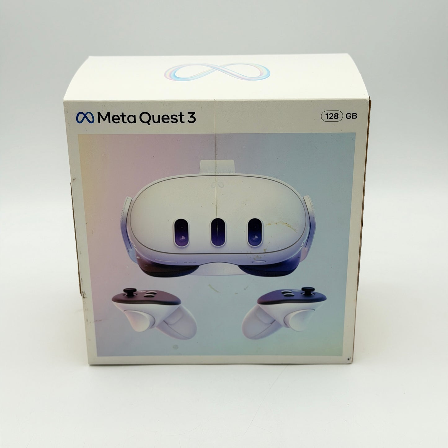 Meta 3 128GB VR Headset - Meta Quest 3 128GB All-In-One VR Headset White EXCELLENT In Original Box TESTED