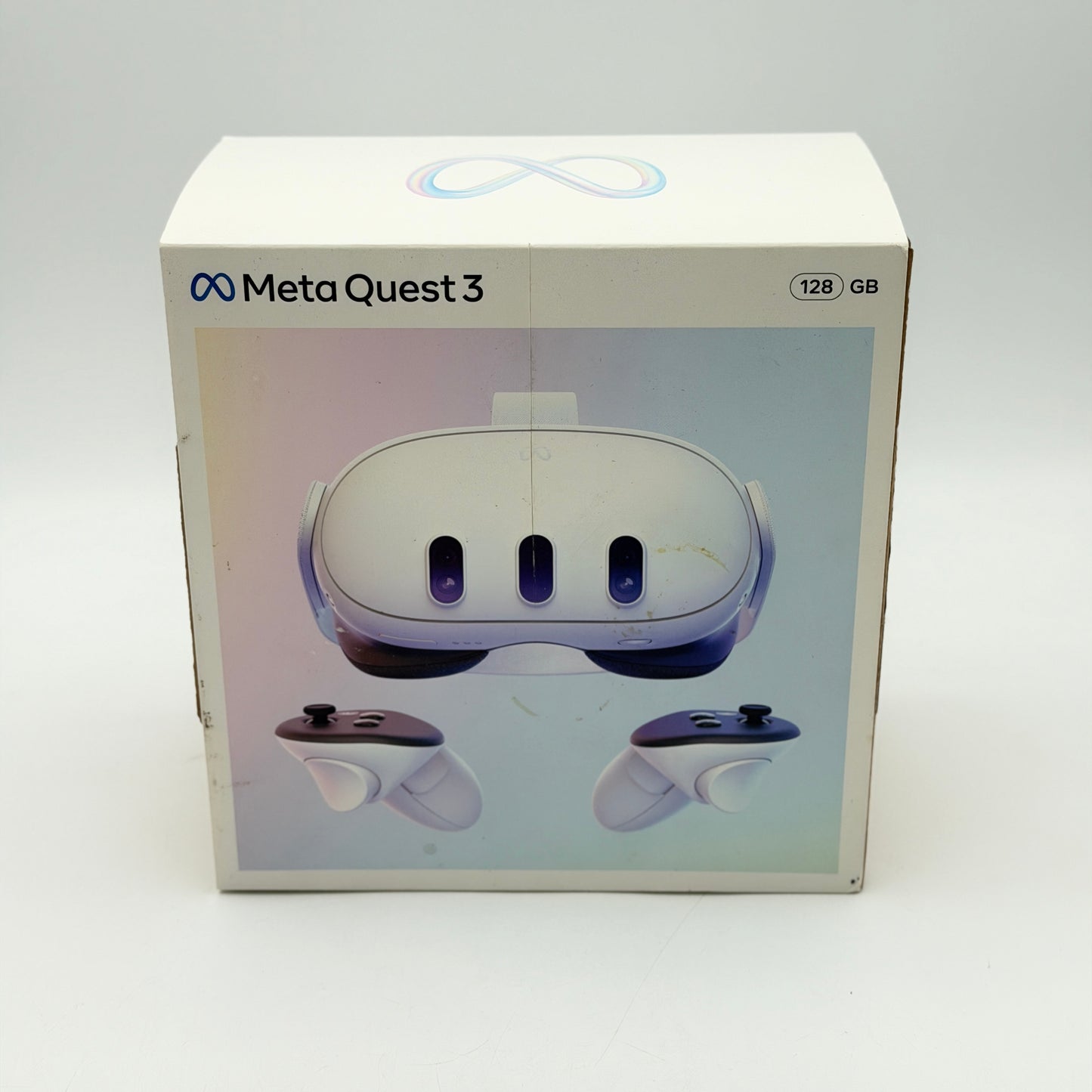 Meta 3 128GB VR Headset - Meta Quest 3 128GB All-In-One VR Headset White EXCELLENT In Original Box TESTED