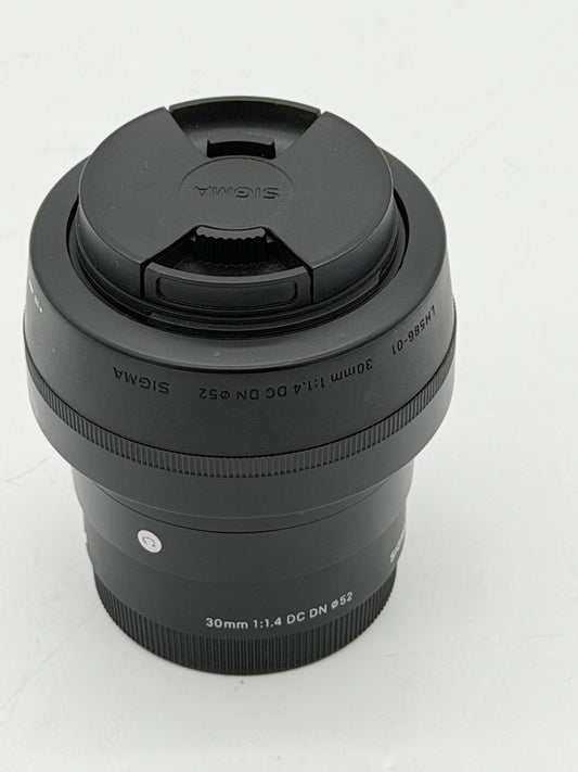 Sigma 30mm f/1.4 DC DN Contemporary Lens for Sony E