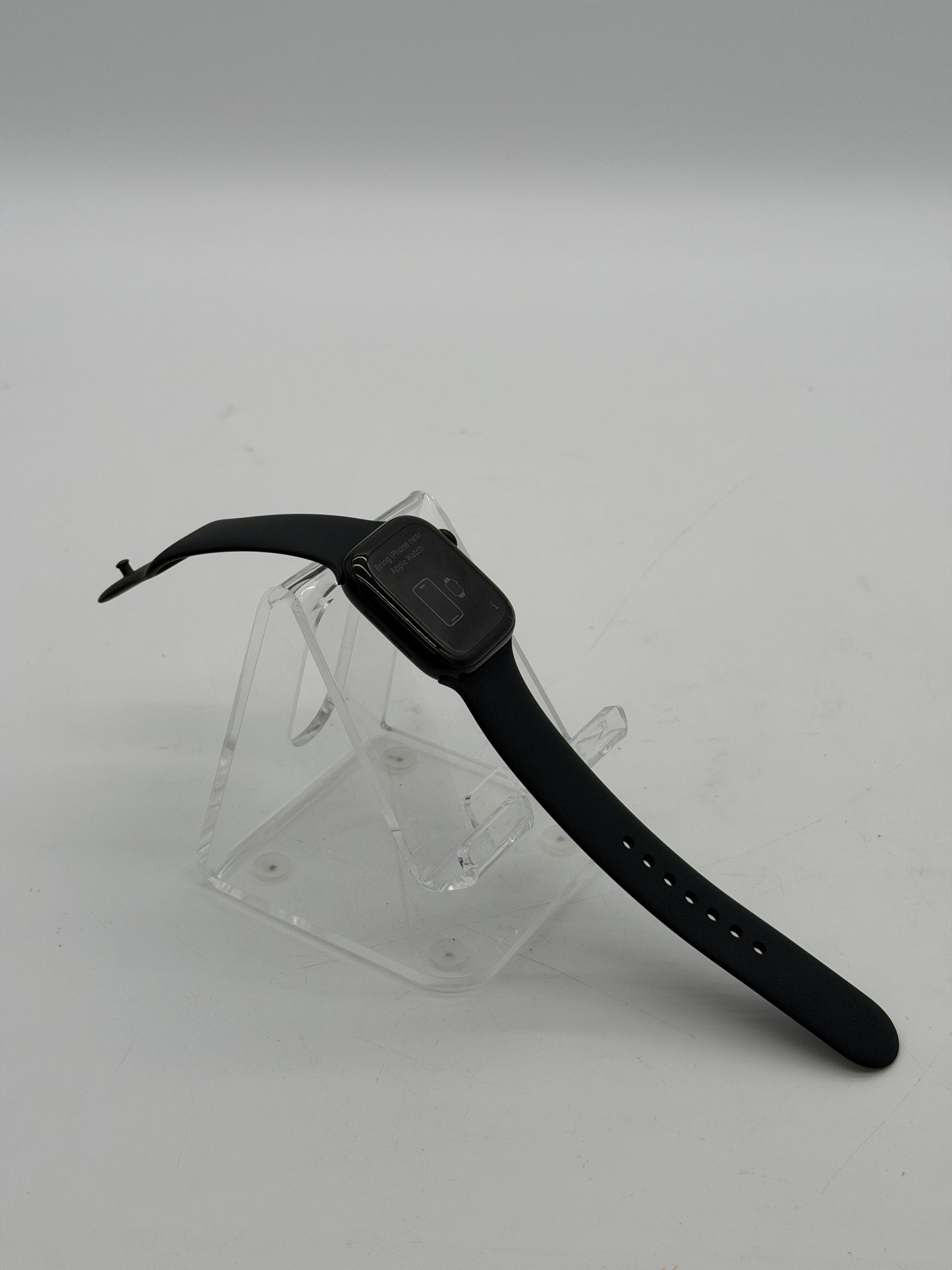 Apple Watch Series 11 42mm Jet Black Aluminum Case with Black Sport Band - M/L