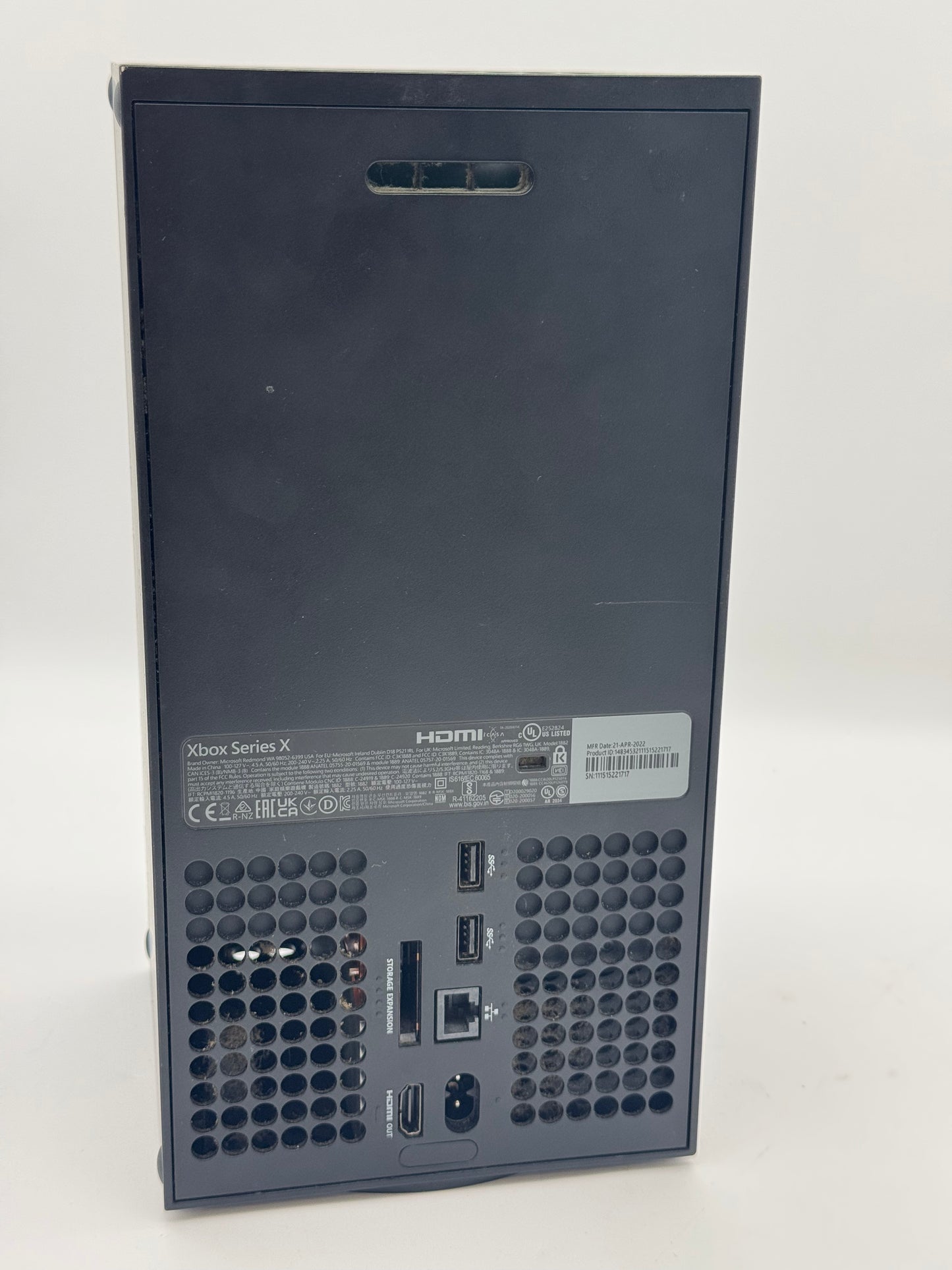Microsoft Xbox Series X 1TB 2020 Model 1882 Video Game System Black (Parts Only)