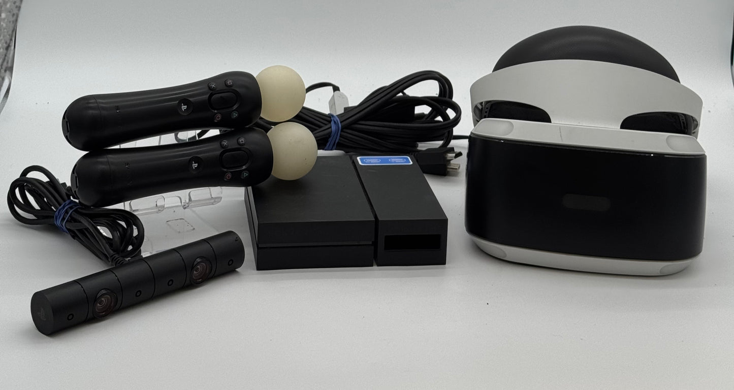 Sony Play Station VR Multi-Colored Video Game System with 2 Controllers and HDMI Cable