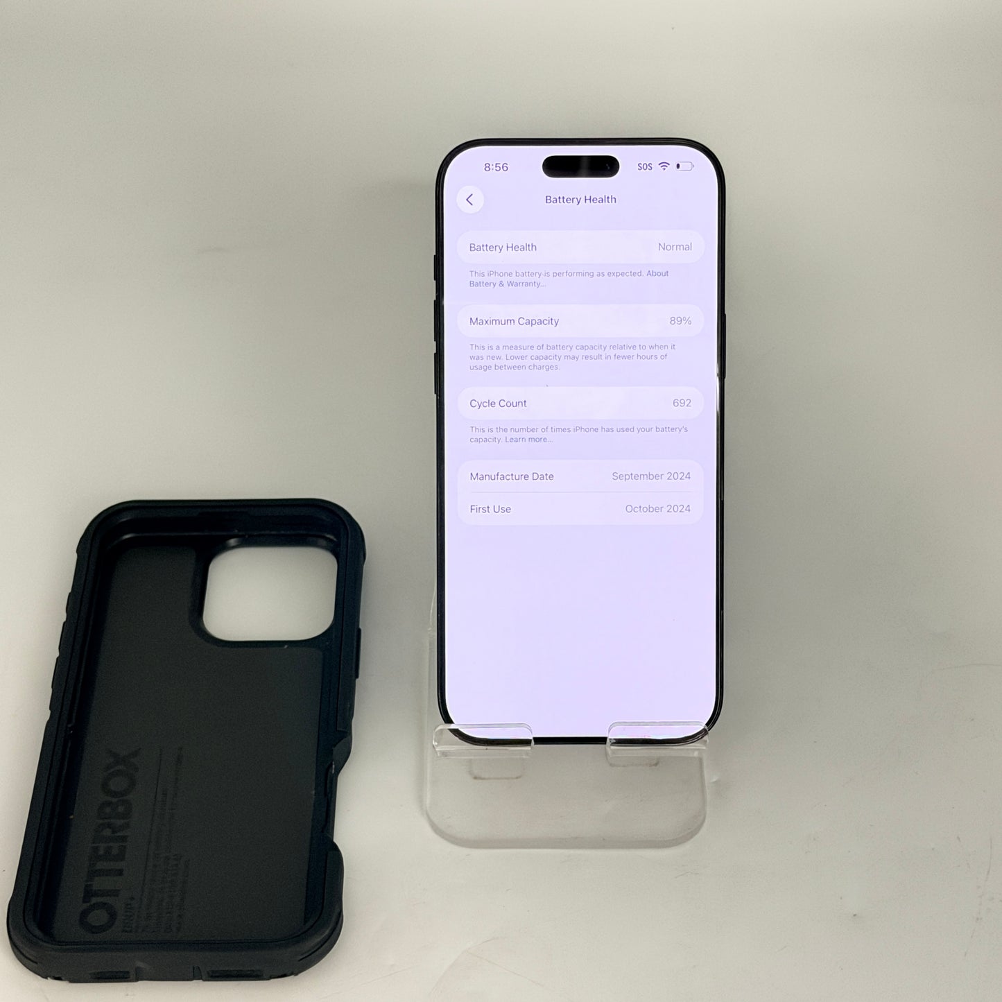 Apple iPhone 16 Pro Max 256GB Black Titanium Factory Unlocked Clean IMEI MINT SCREEN