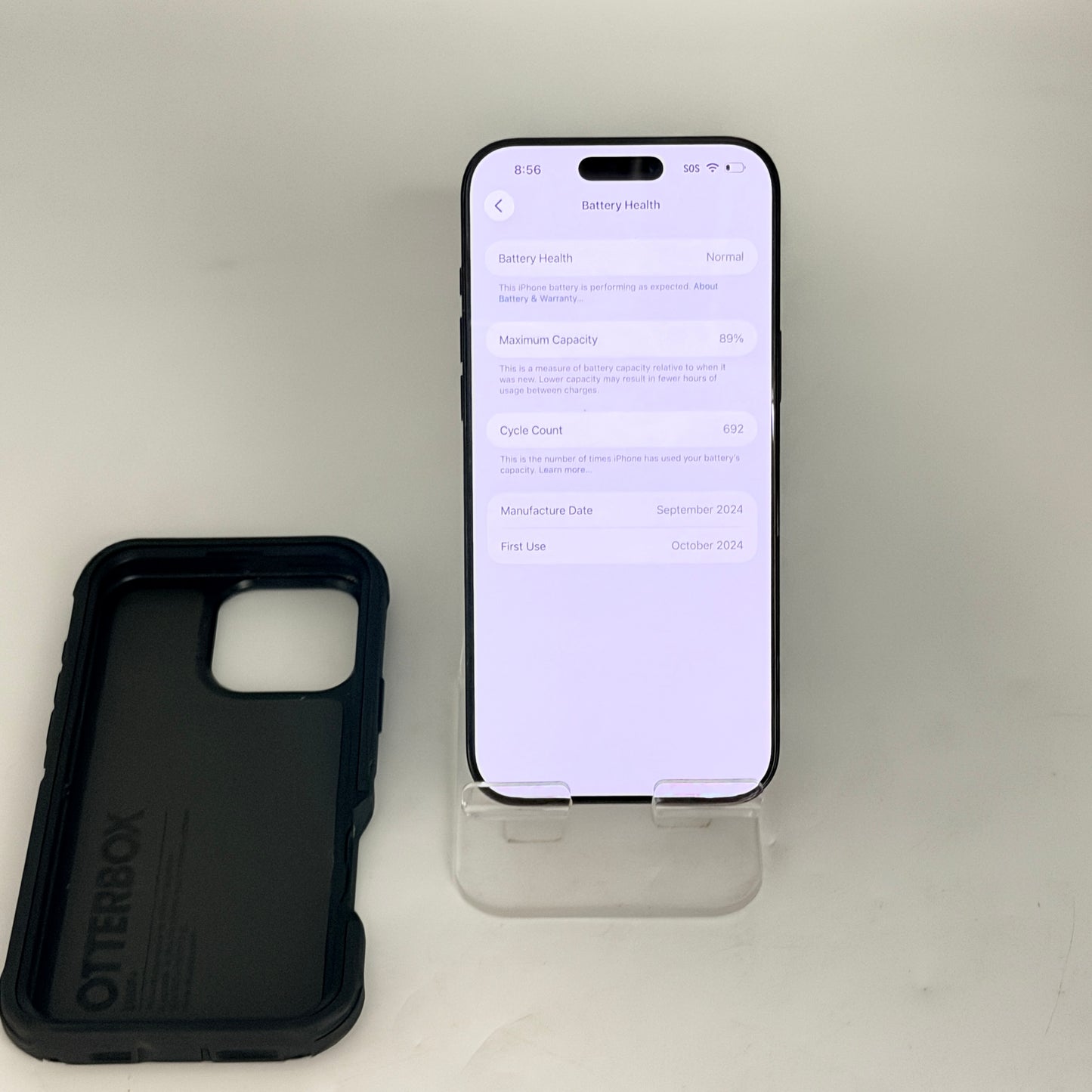 Apple iPhone 16 Pro Max 256GB Black Titanium Factory Unlocked Clean IMEI MINT SCREEN