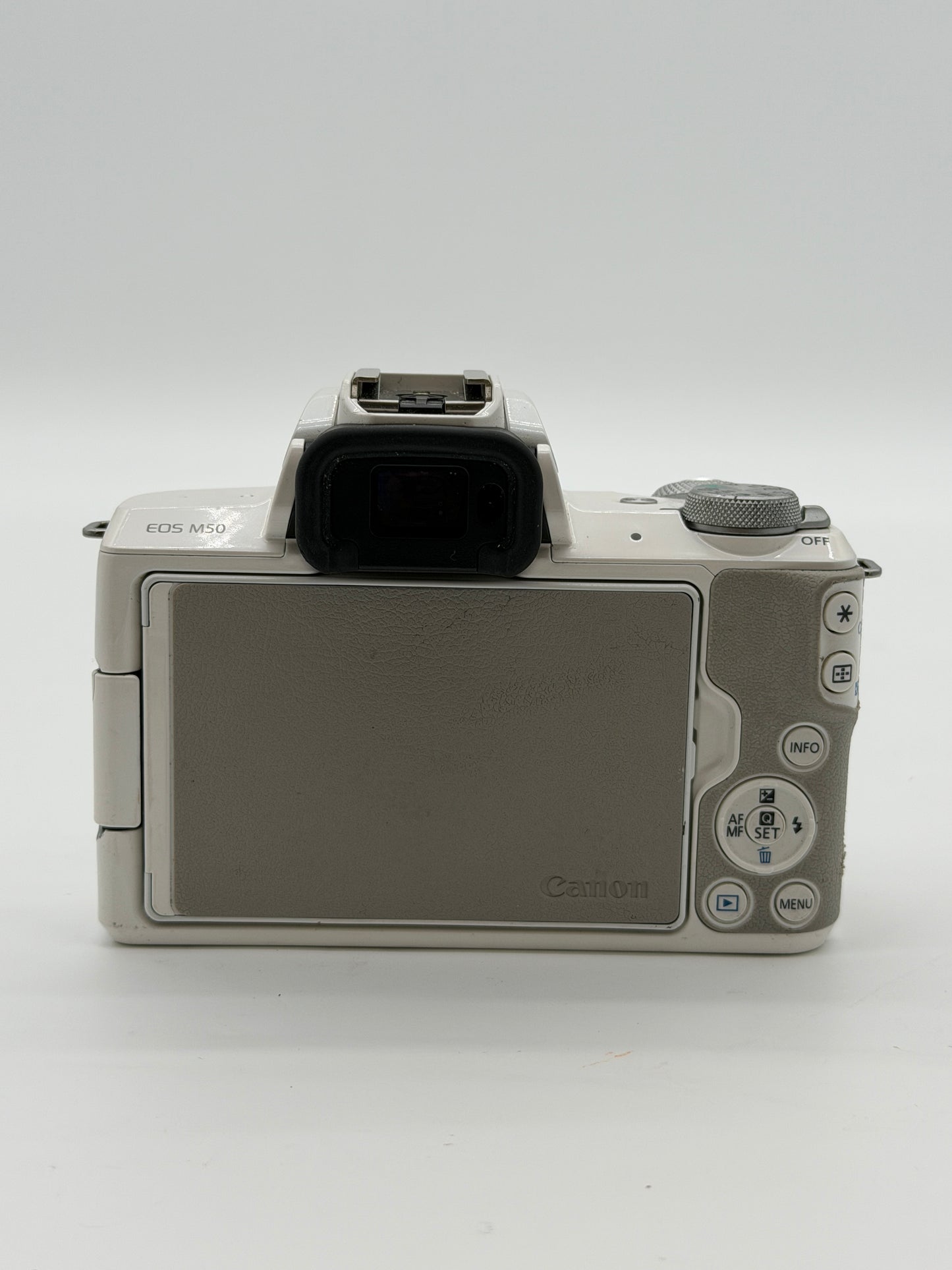 Canon EOS M50 Mirrorless Digital Camera Body White