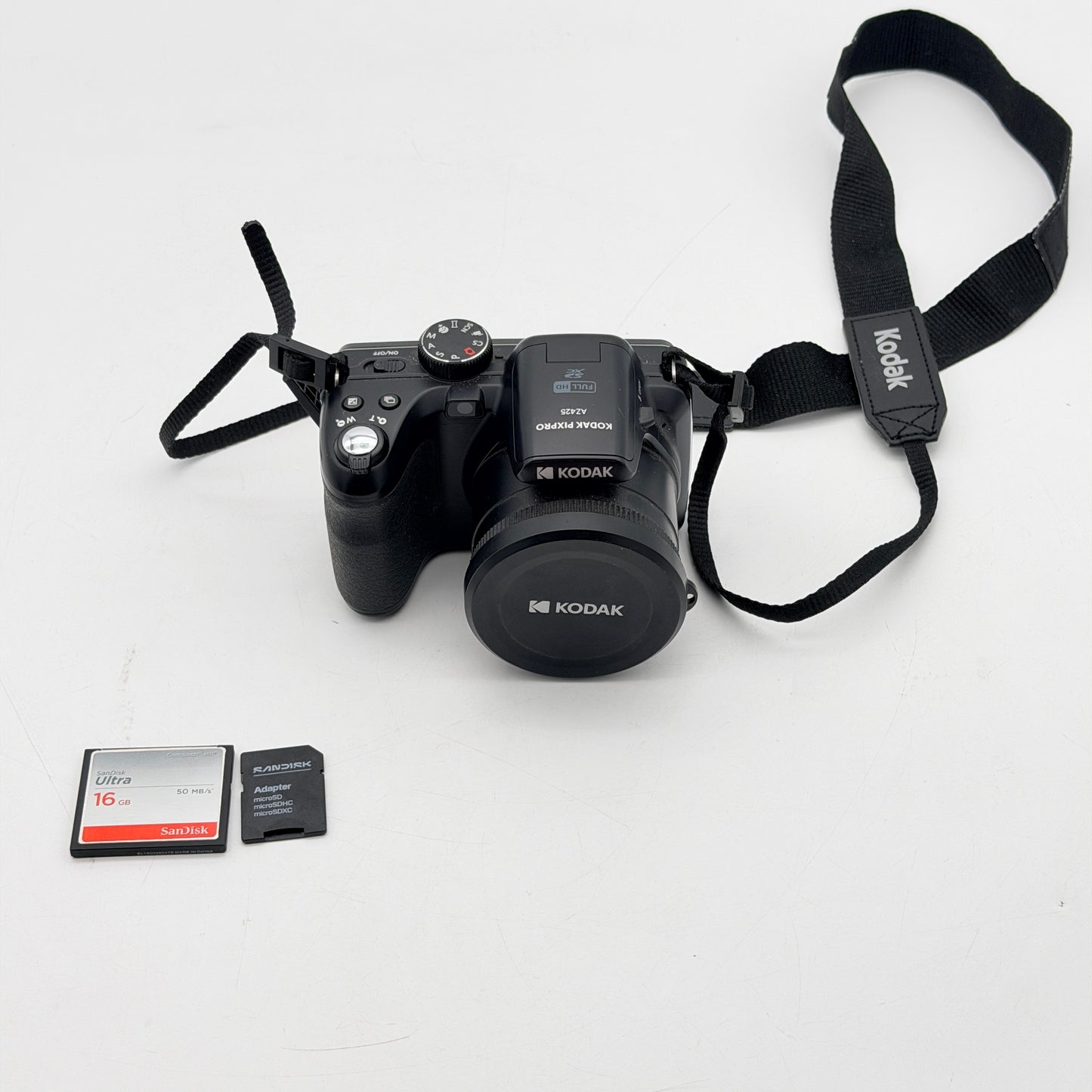 Kodak PIXPRO AZ421 16MP Digital Camera 42x Astro Zoom Black - Very Good