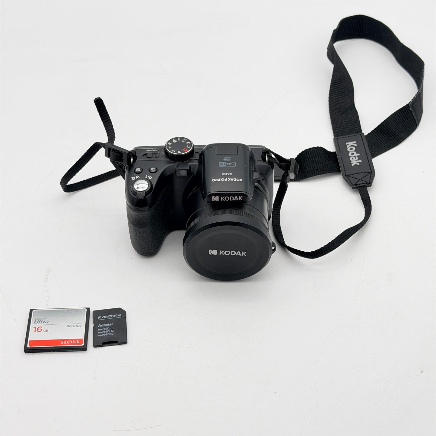 Kodak PIXPRO AZ421 16MP Digital Camera 42x Astro Zoom Black - Very Good