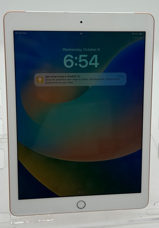 Apple iPad 6th Gen A1954 (2018) Rose Gold