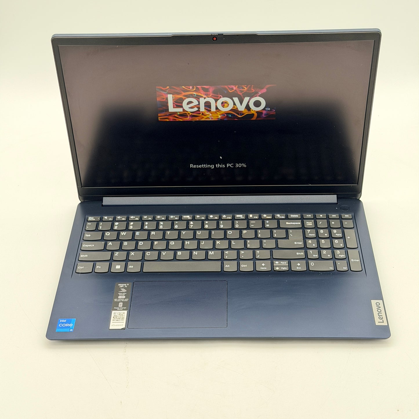 Lenovo IdeaPad 1 15IAU7 15.6" Touchscreen Laptop Intel i5 8GB 512GB SSD Blue Charger