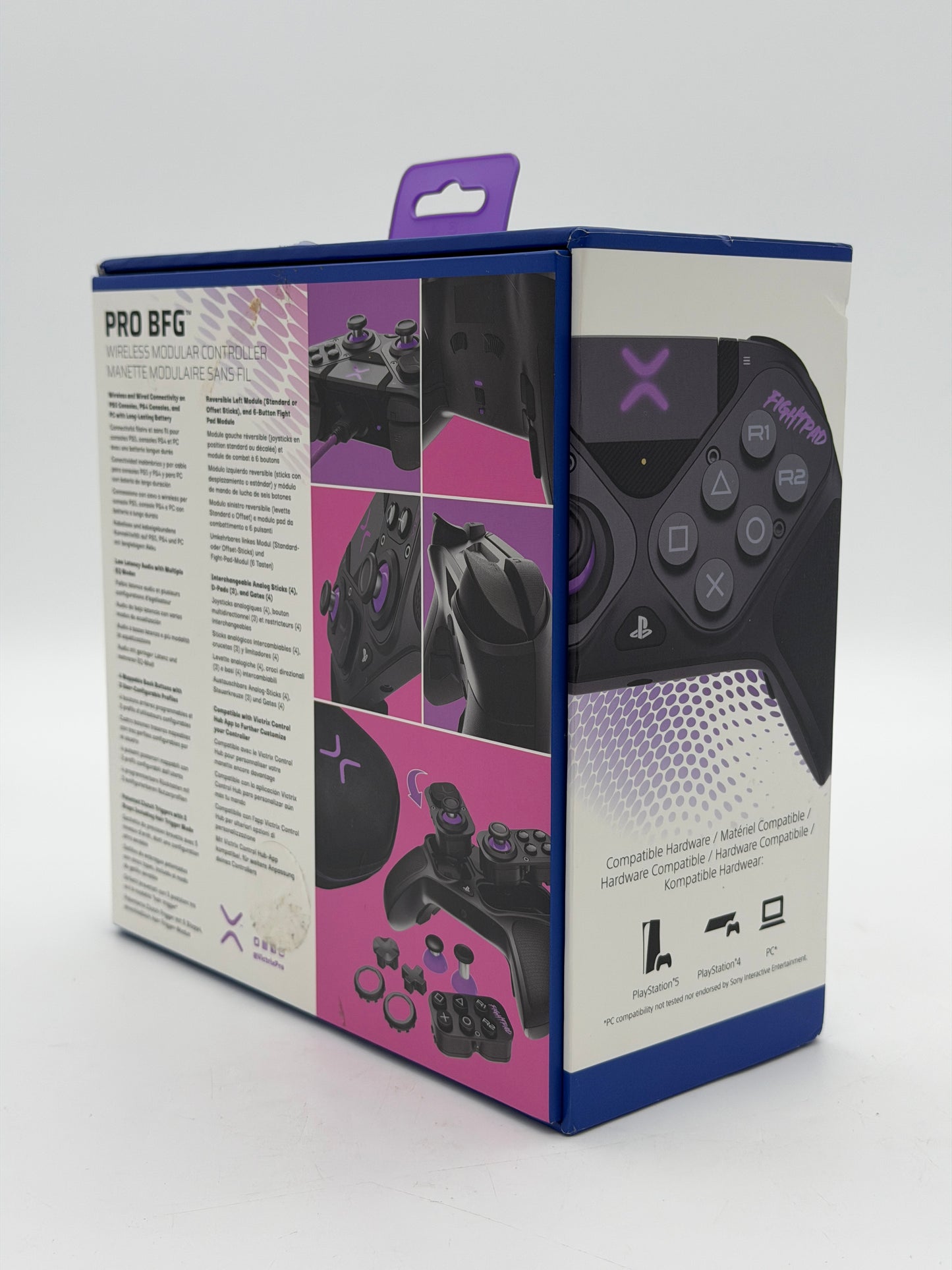 Victrix Pro BFG Controller for PS5 - Black/Purple