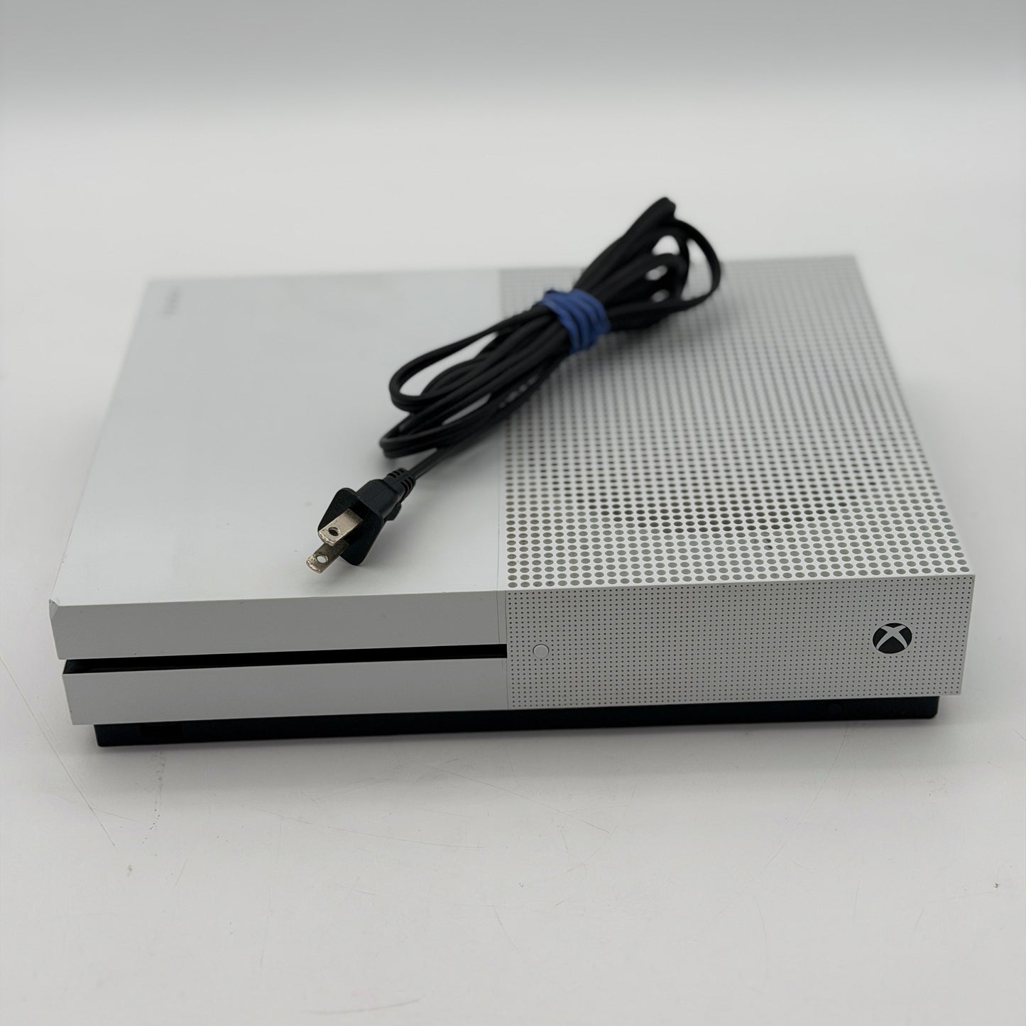 Microsoft Xbox One S 500GB White Console Model 1681 4K HDR Power Cable Tested