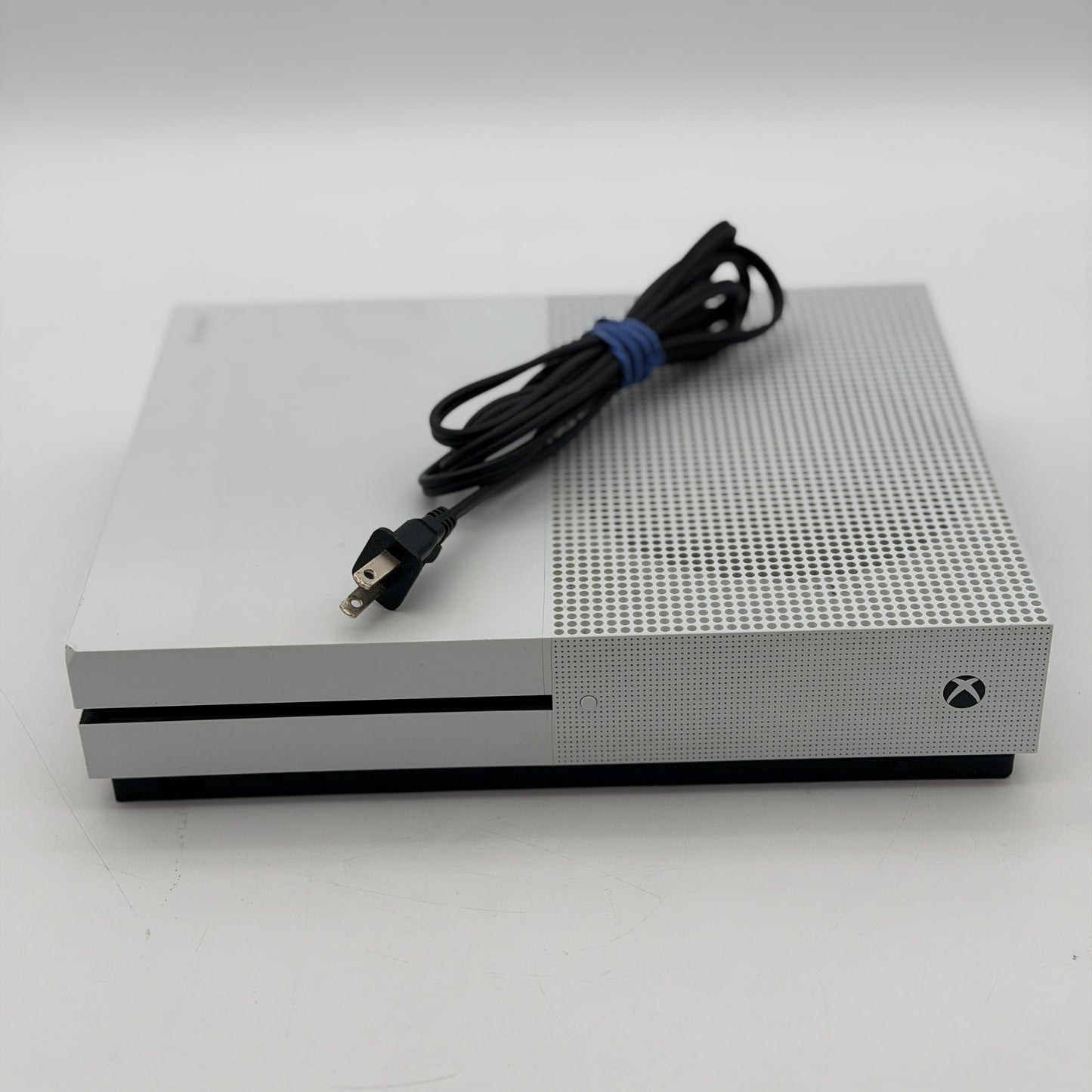 Microsoft Xbox One S 500GB White Console Model 1681 4K HDR Power Cable Tested