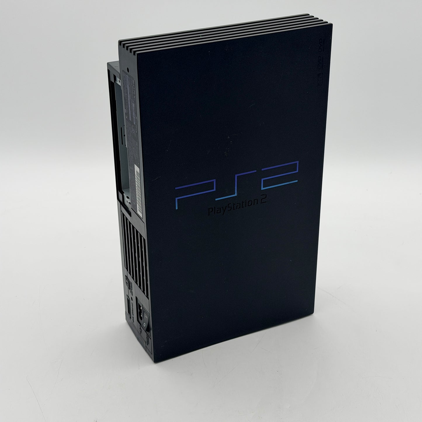 Sony PS2 Fat SCPH-35001 Console Bundle 2 Controllers AV Adapter 5 Games Tested