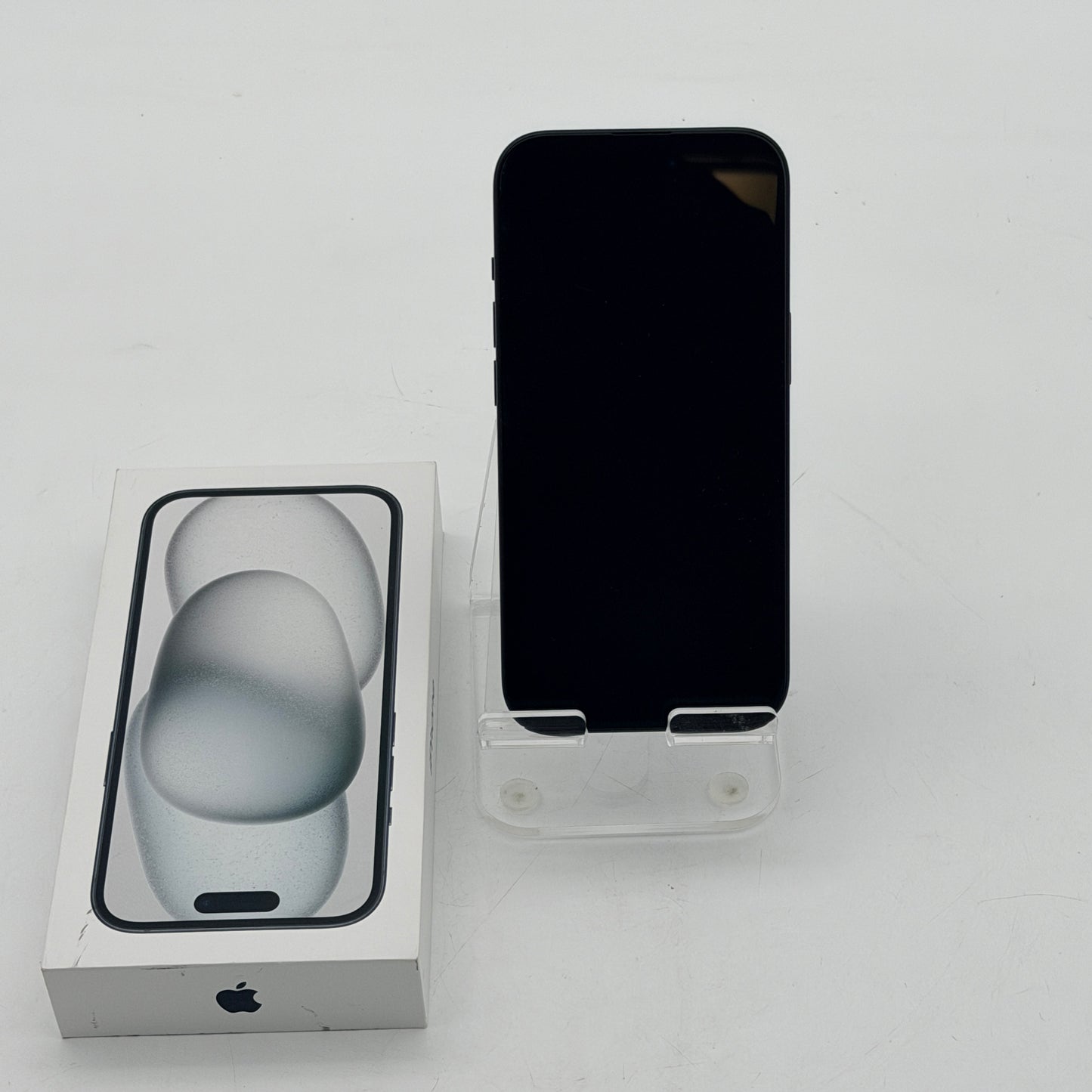 Apple iPhone 15 128GB Black Factory Unlocked Clean IMEI 100% Battery Excellent