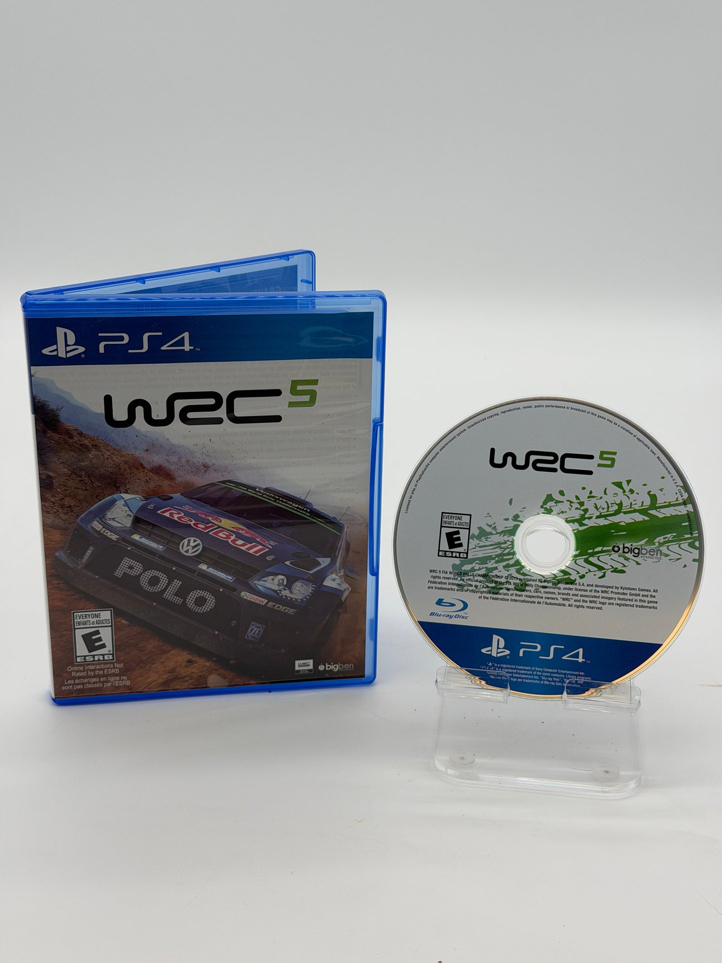 Playstation 4 WRC 5 - Used with Box
