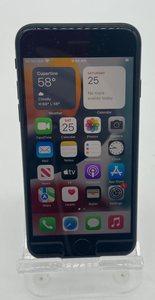 Apple iPhone SE 2nd Gen 4.7" 64GB Black LOCKED TO T-Mobile