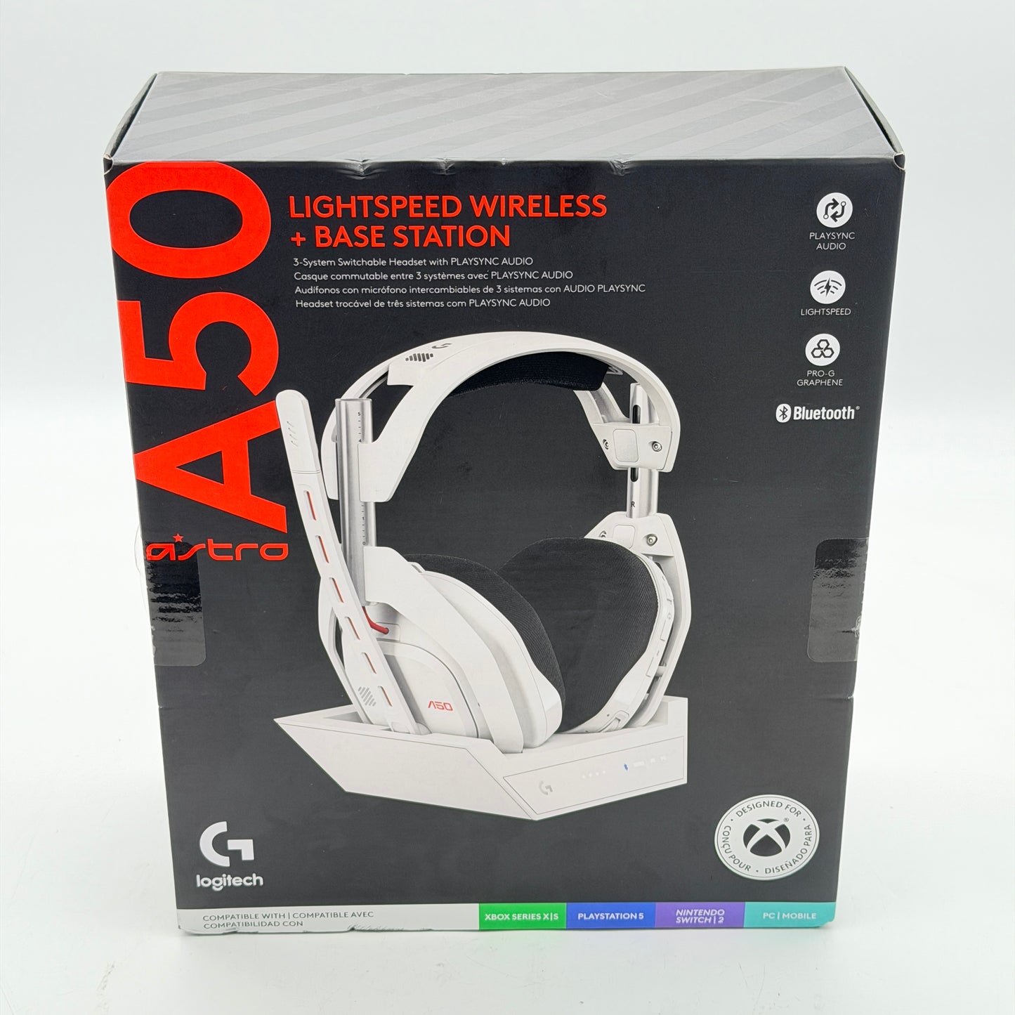 Logitech Astro A50 X Wireless Gaming Headset White New In Box