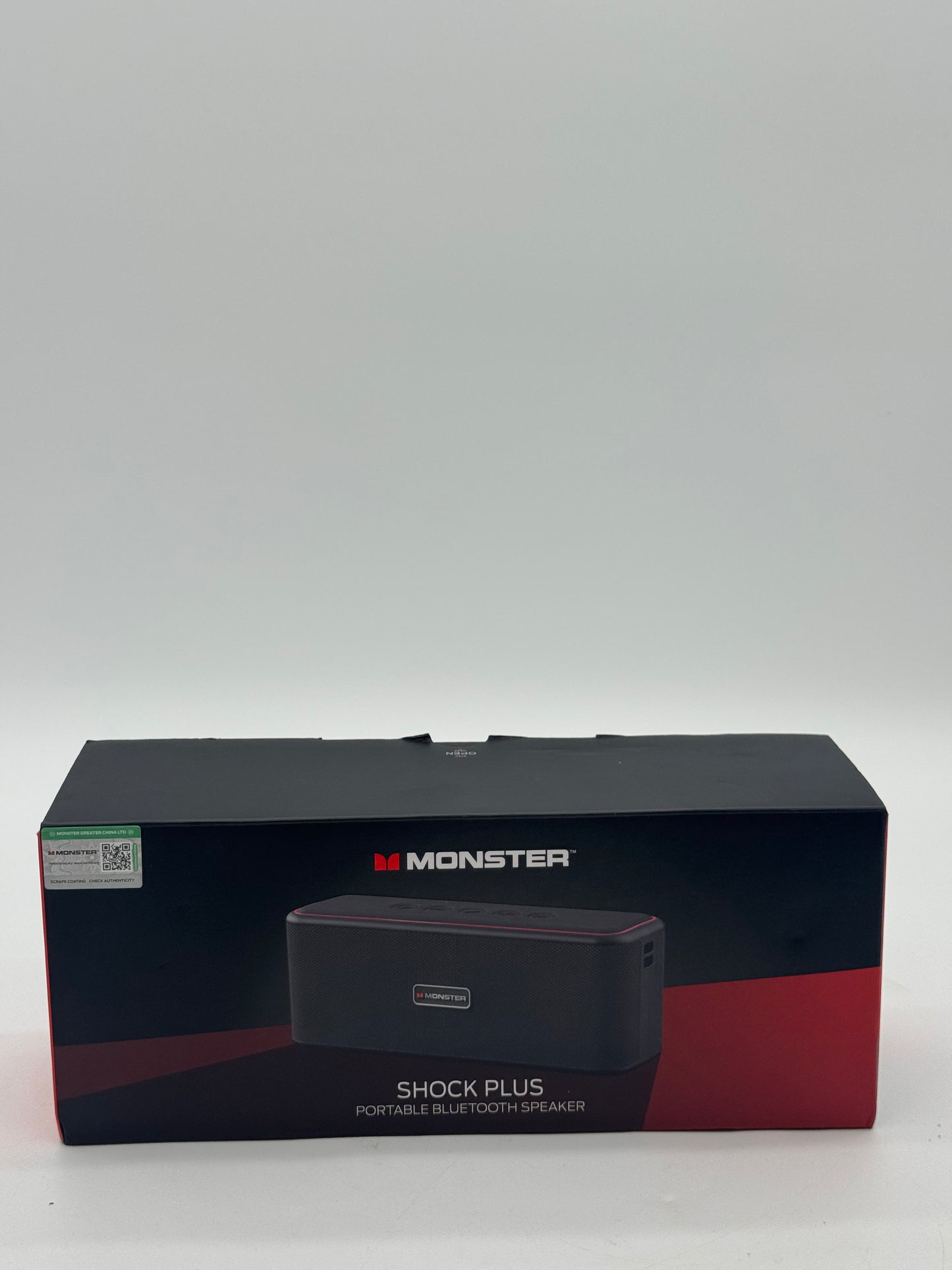 Monster Shock Plus Black Speaker - Original Packaging