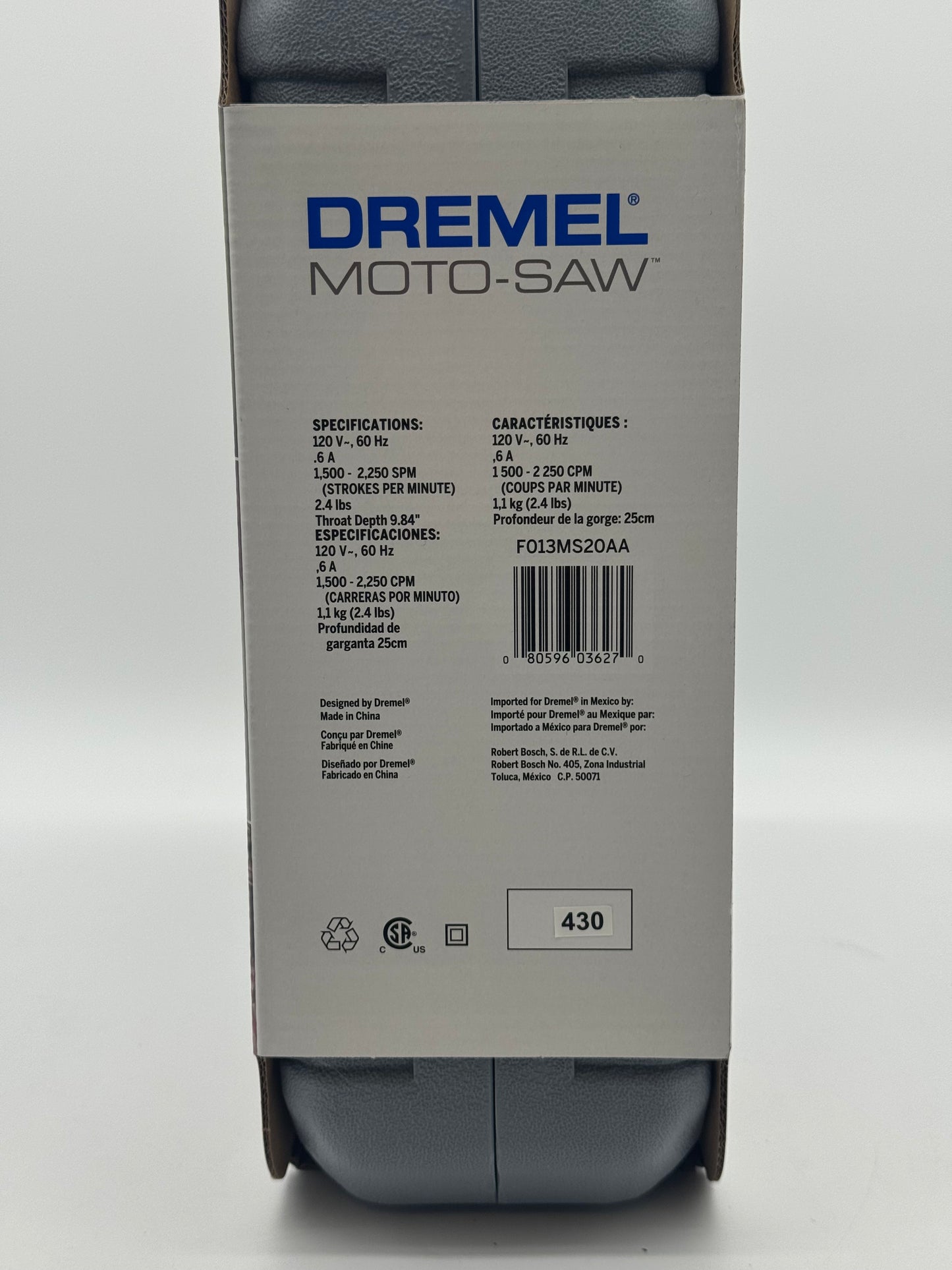 Dremel Moto-Saw MS20-01 Power Tool Multi-Colored New In Box