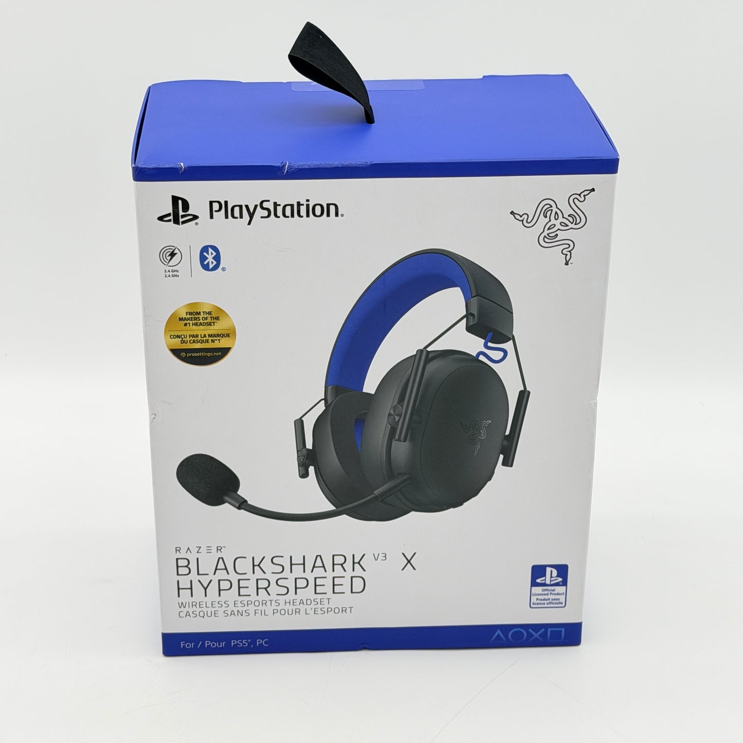 Razer BlackShark V3 X HyperSpeed Wireless Gaming Headset Black New In Box PC