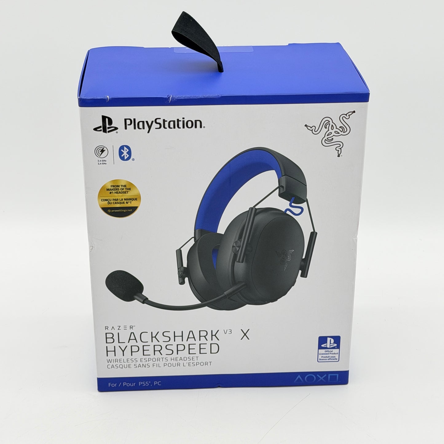 Razer BlackShark V3 X HyperSpeed Wireless Gaming Headset Black New In Box PC