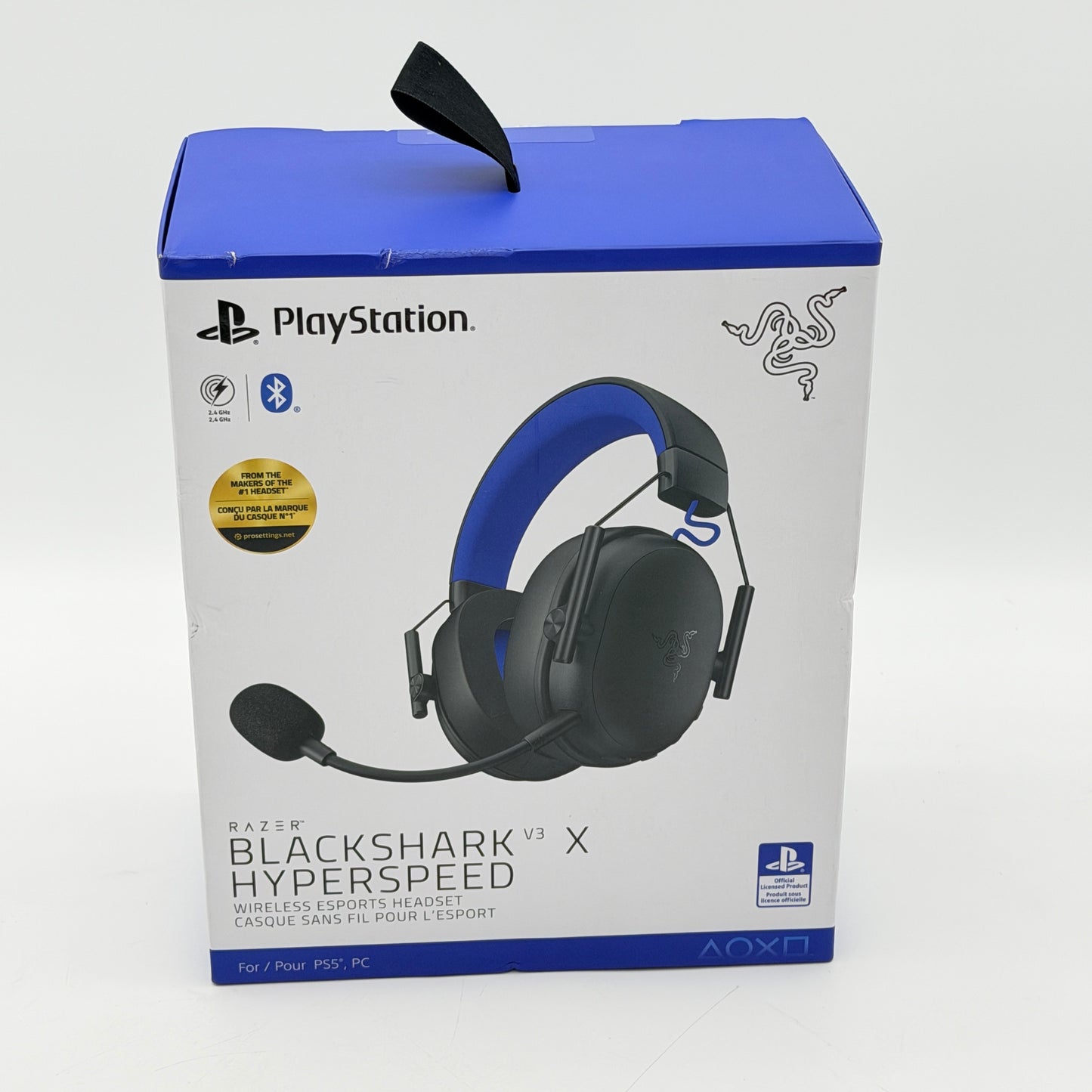Razer BlackShark V3 X HyperSpeed Wireless Gaming Headset Black New In Box PC