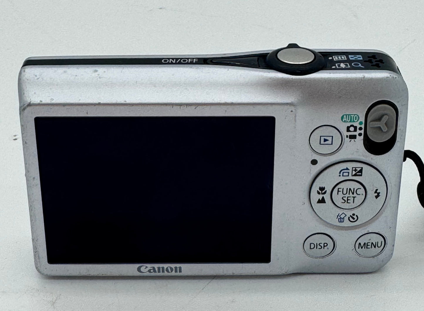 Canon Powershot SD1300 IS Gray Digital Camera - Used - B - Wrist Strap Included