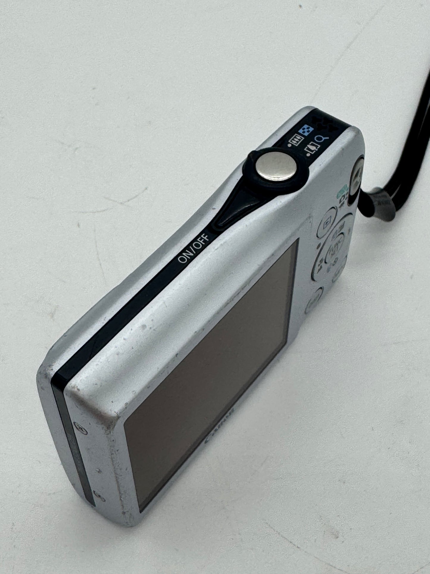 Canon Powershot SD1300 IS Gray Digital Camera - Used - B - Wrist Strap Included