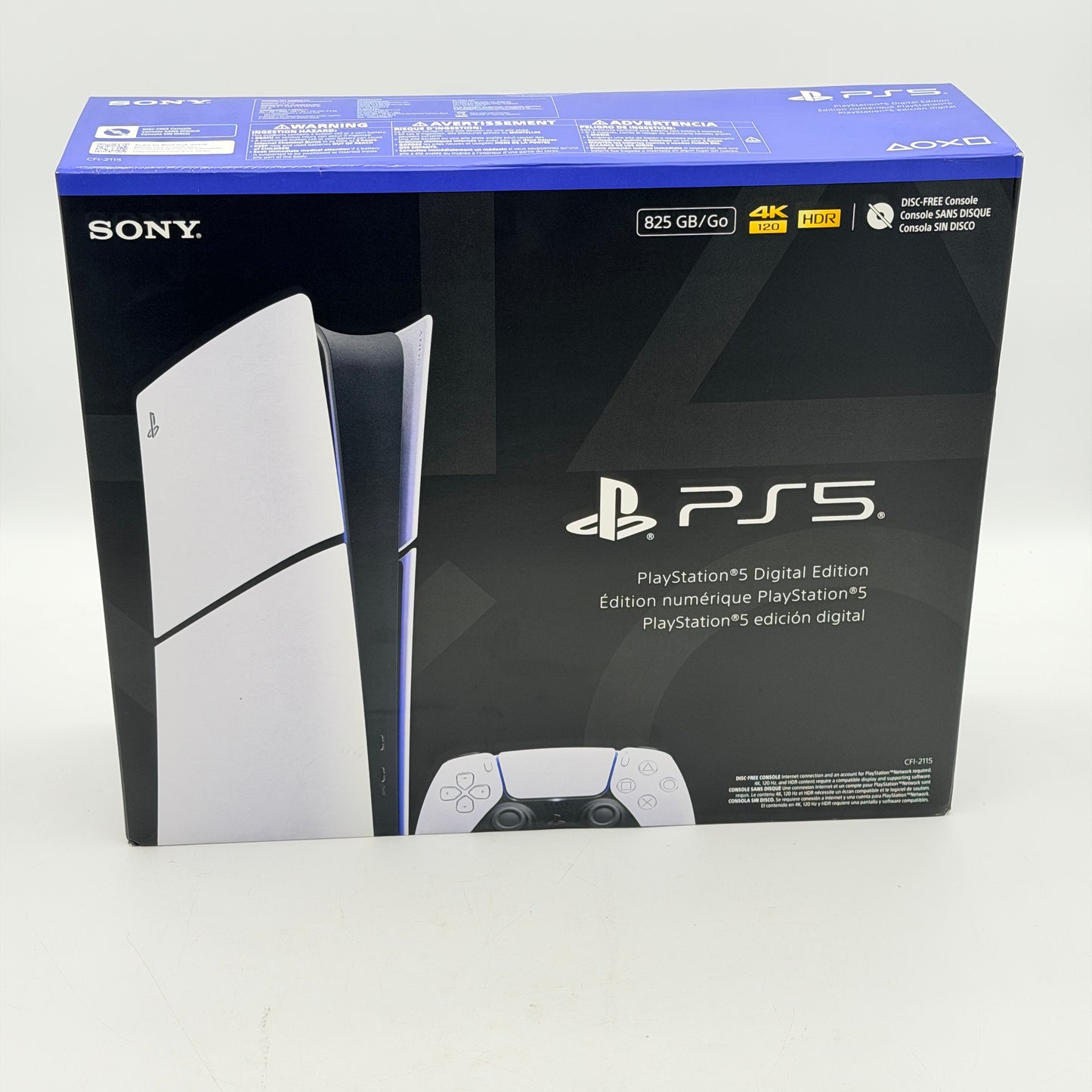 Sony PlayStation 5 PS5 Slim Digital Edition Console White CFI-2115 NEW SEALED