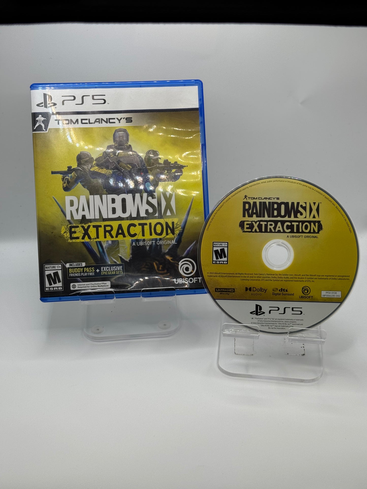 Playstation 5 Rainbow Six: Extraction Video Game - Used With Box