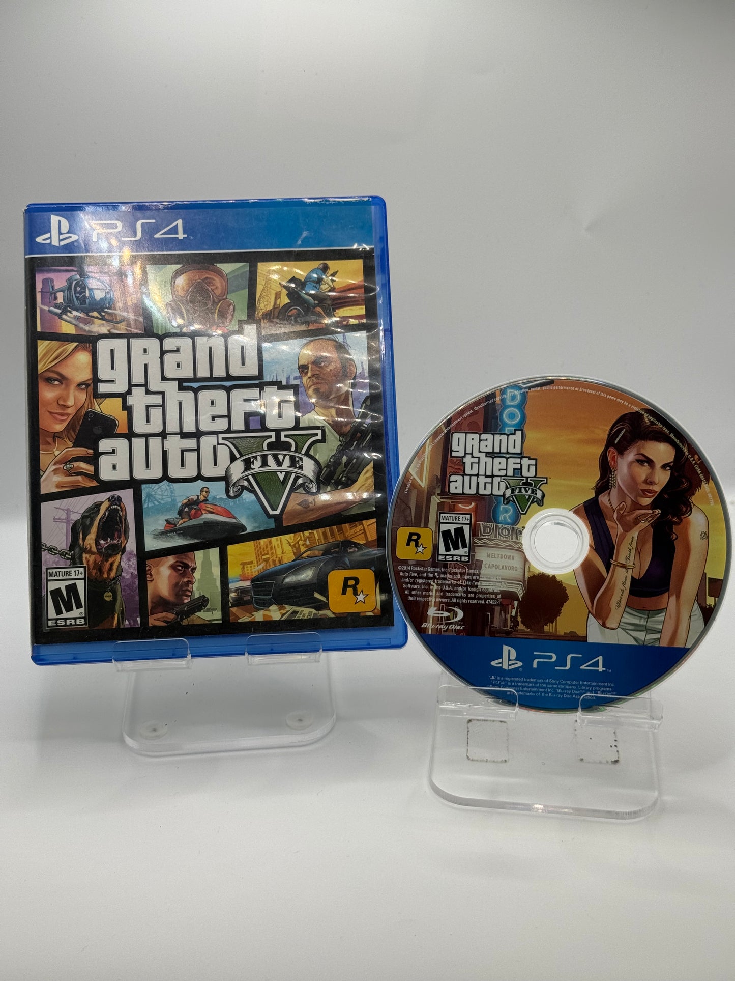 Playstation 4 Grand Theft Auto V - Used Video Game with Box