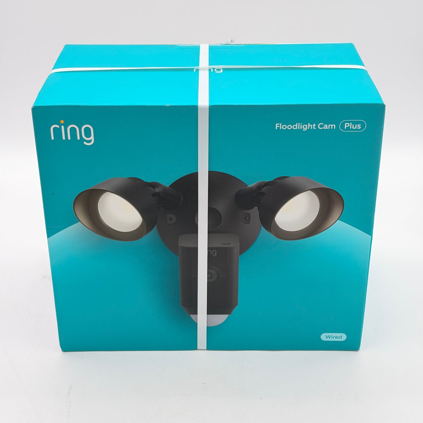 Ring Floodlight Cam Plus Wired Security Camera Black New In Box