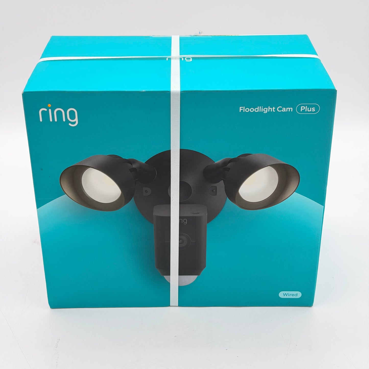 Ring Floodlight Cam Plus Wired Security Camera Black New In Box