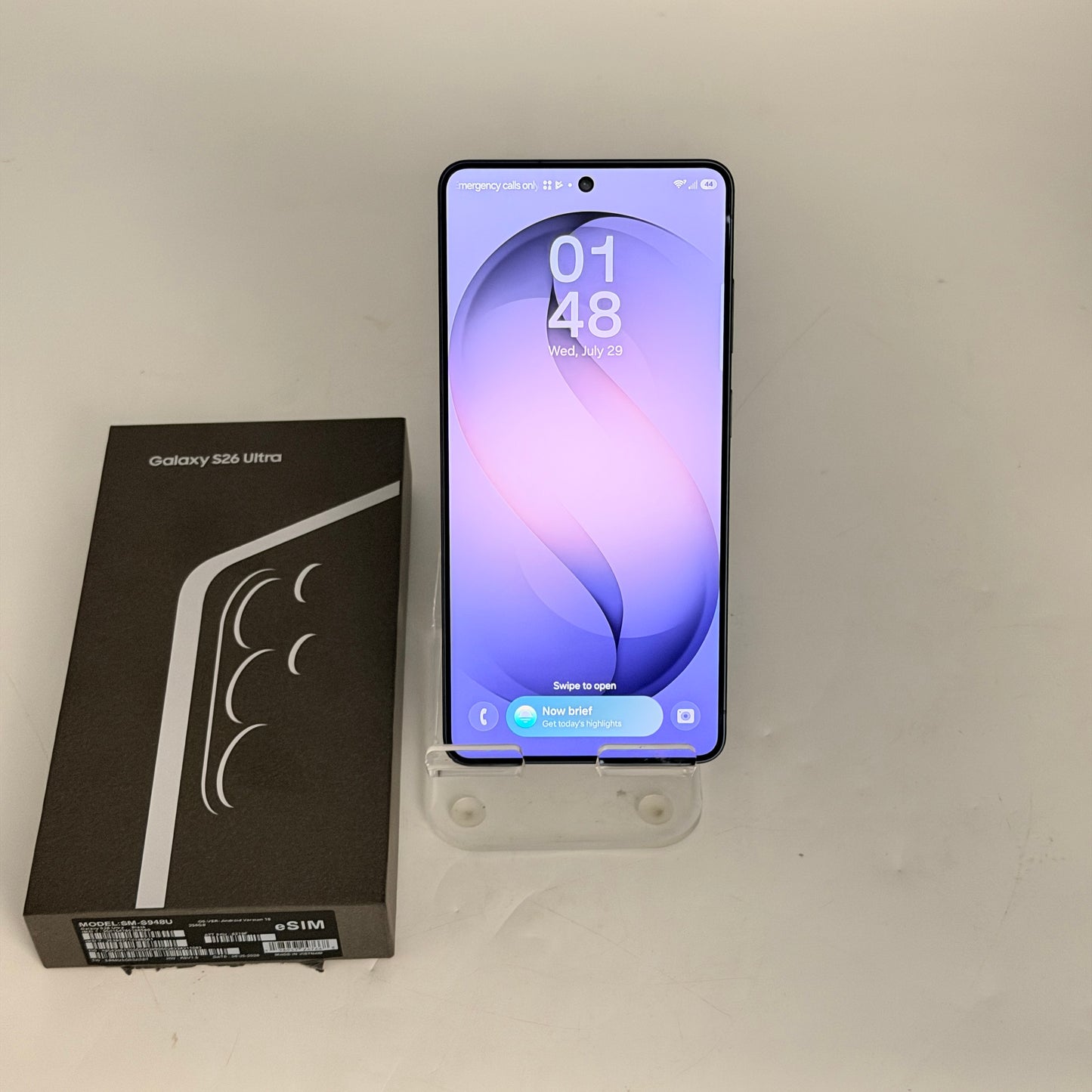 Samsung Galaxy S26 Ultra 256GB AT&T Locked - Broken Black. (Read)