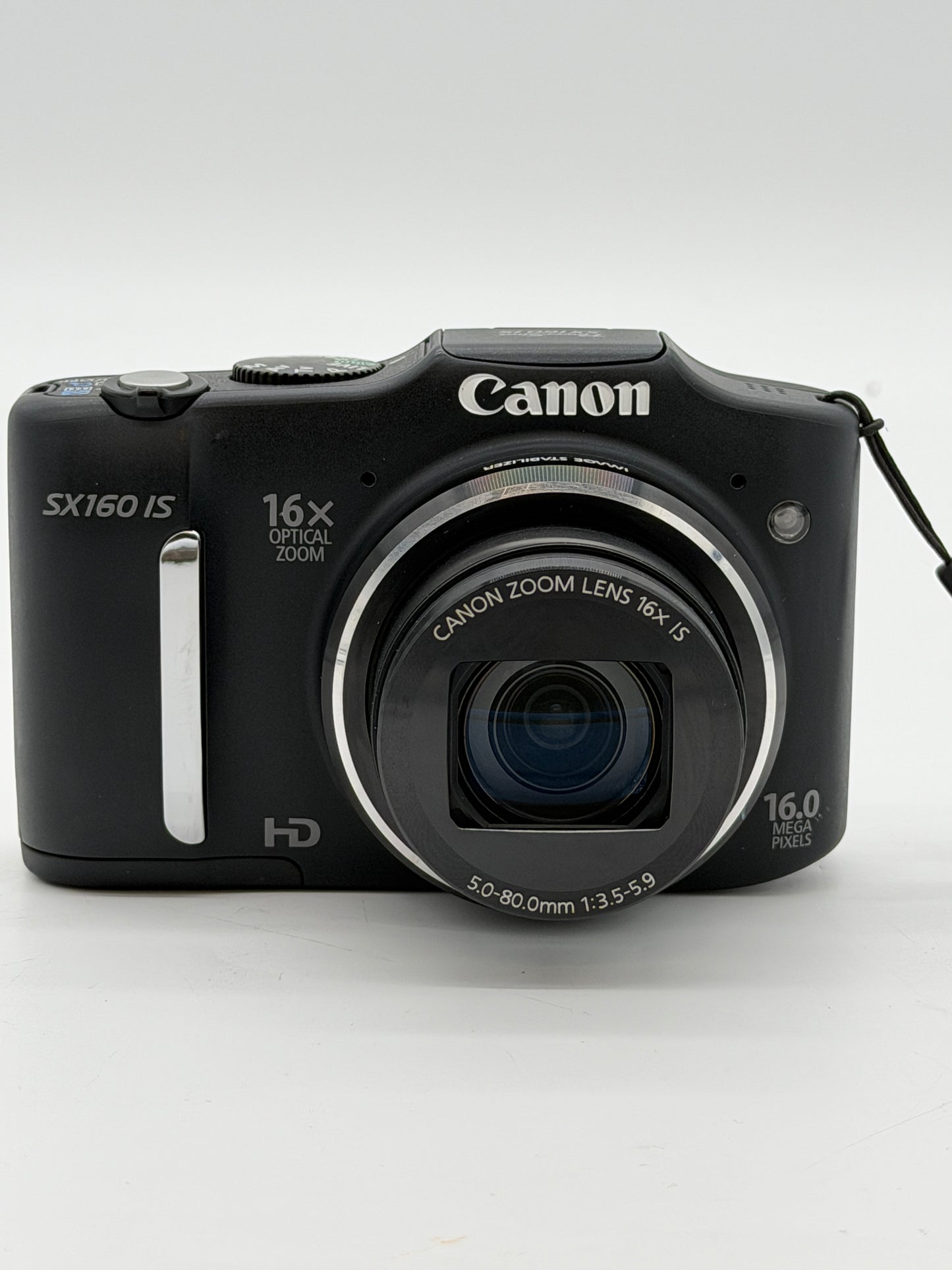 Canon PowerShot SX160 IS 16.0MP Camera Black 16x Zoom VGC