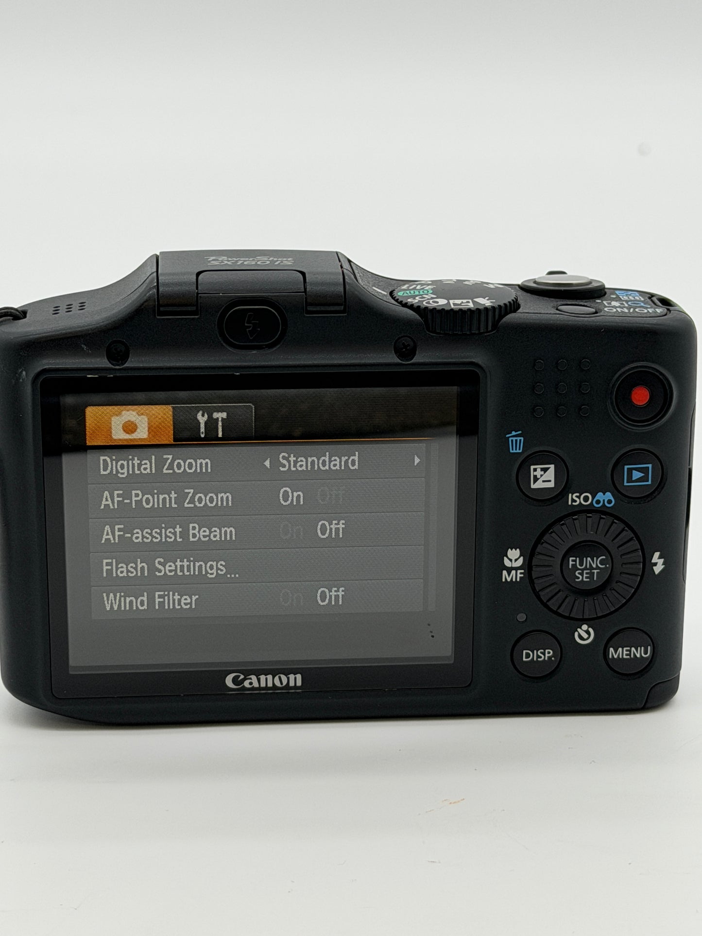 Canon PowerShot SX160 IS 16.0MP Camera Black 16x Zoom VGC