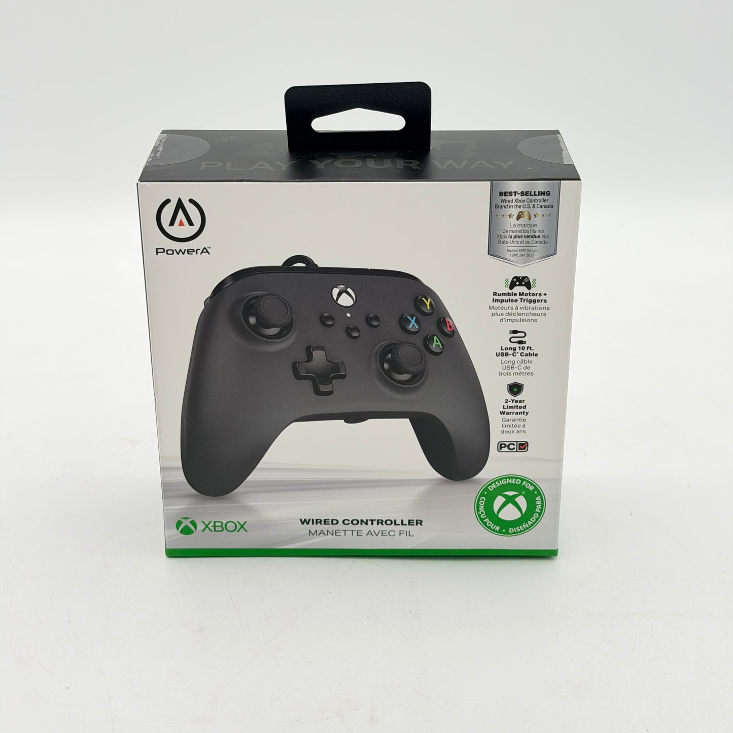 PowerA Xbox Series Enhanced Wired Controller Black