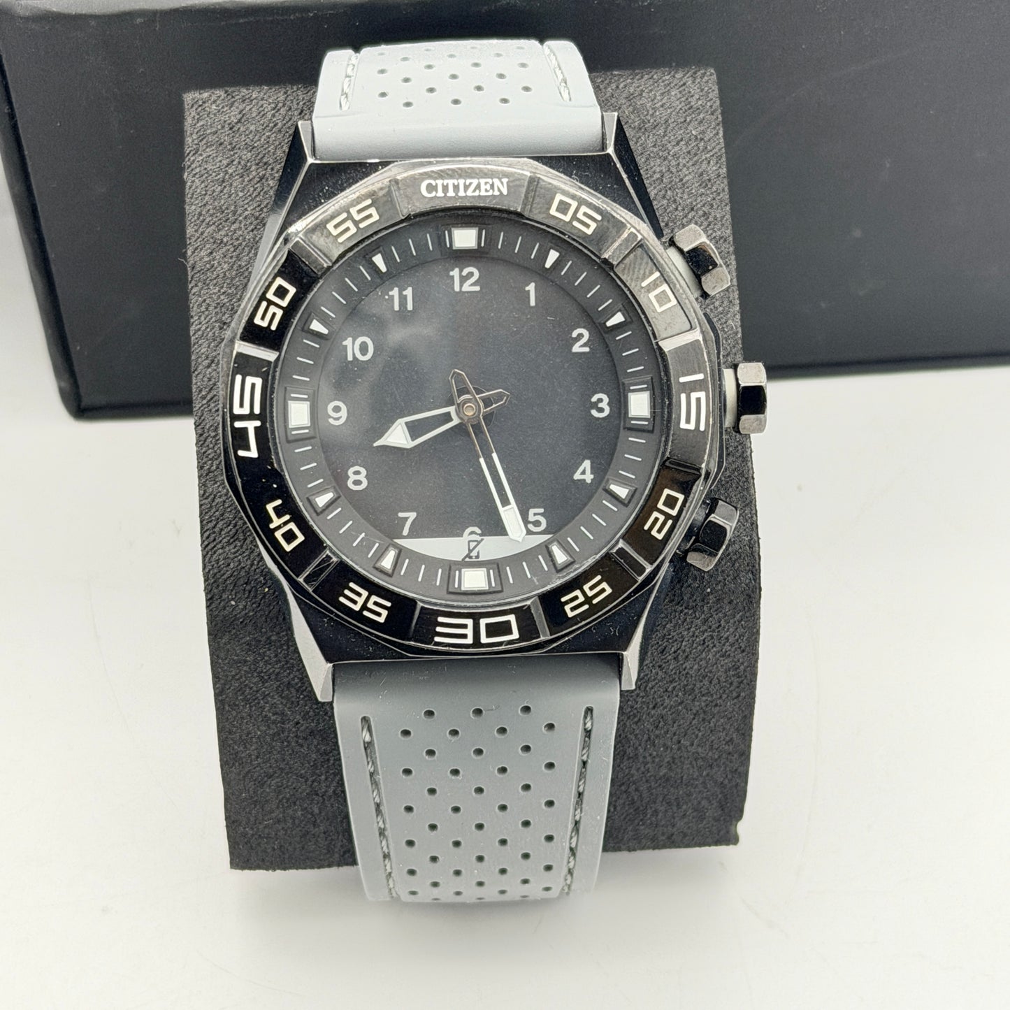 Citizen CZ Smart Hybrid 44mm Black Stainless Steel Smartwatch - Tested & Working