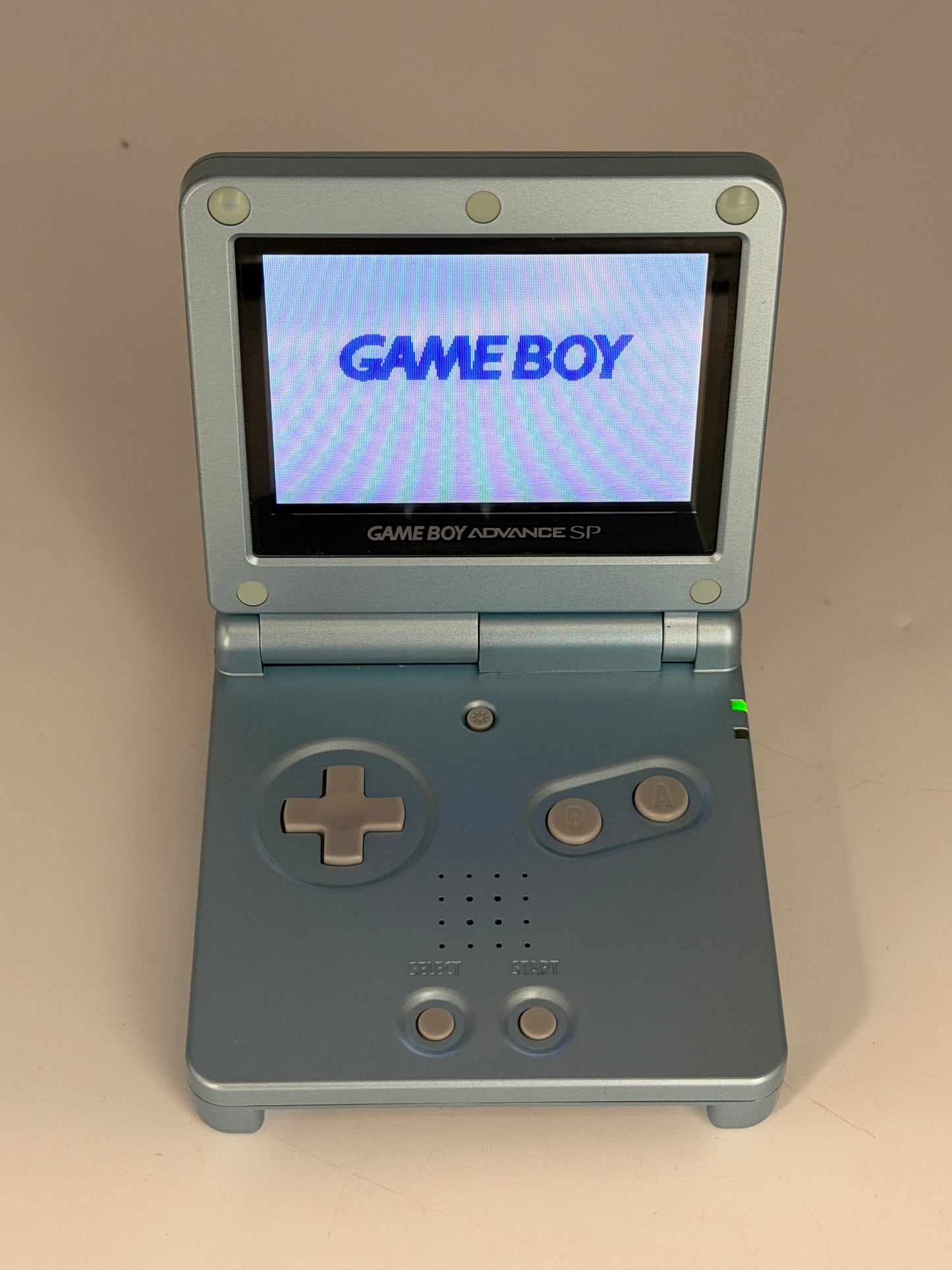 Nintendo Gameboy Advance SP Pearl Blue AGS-101 System w/ Charger - Working