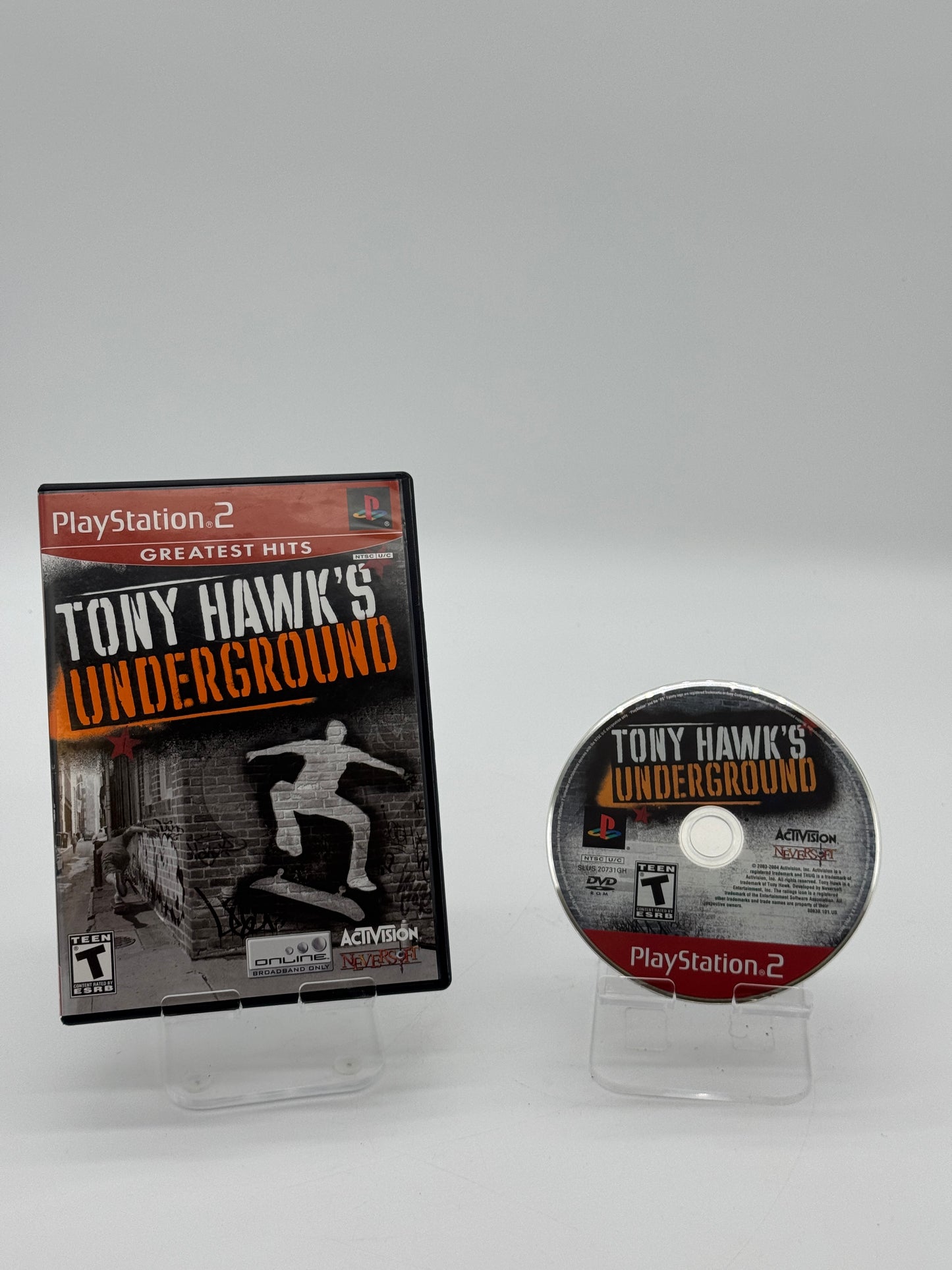 Playstation 2 Tony Hawk Underground - Used Game with Box