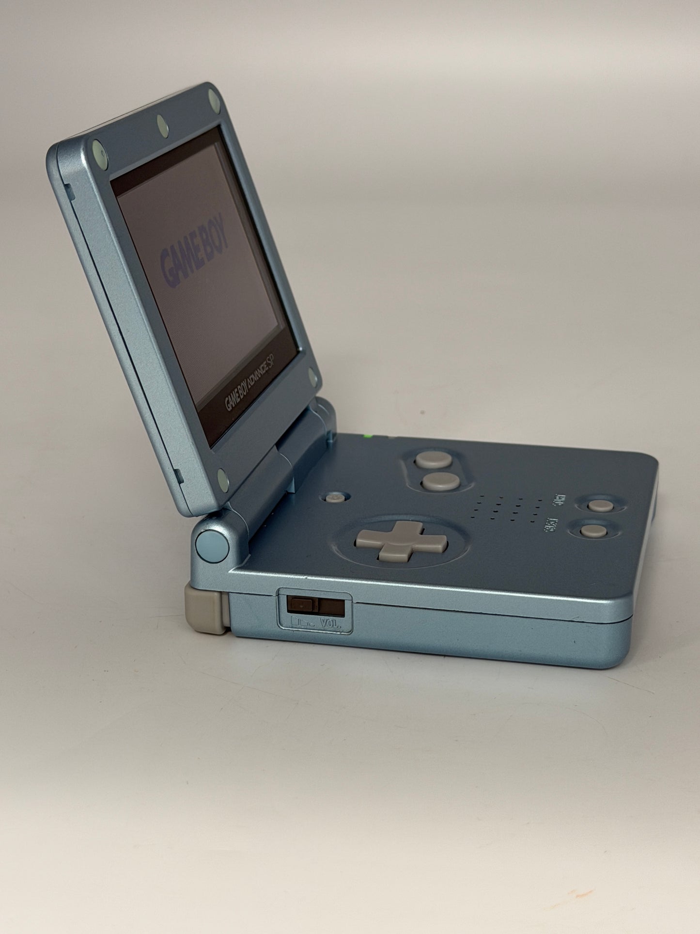 Nintendo Gameboy Advance SP Pearl Blue AGS-101 System w/ Charger - Working