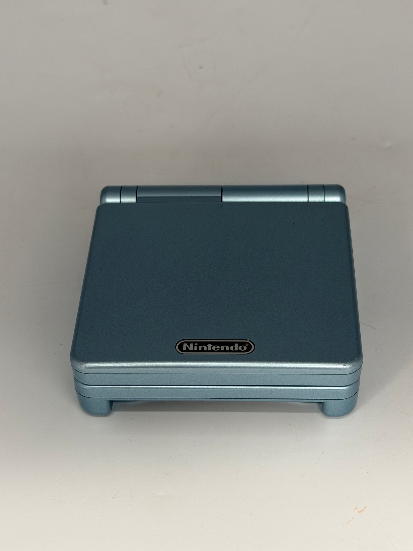 Nintendo Gameboy Advance SP Pearl Blue AGS-101 System w/ Charger - Working